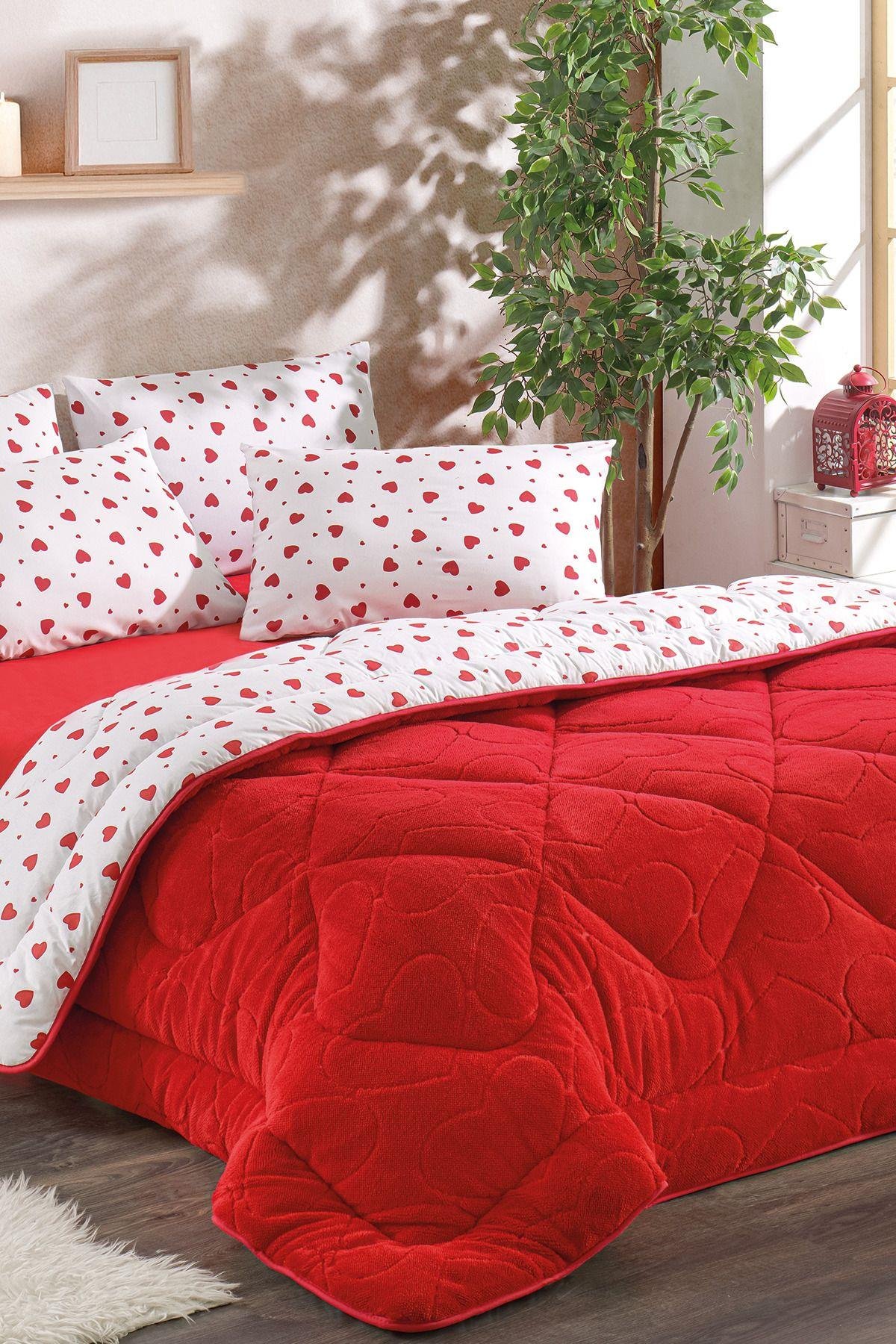 Battal Boy (Double Size) Jakarlı Welsoft Uyku Seti 215x235 cm – Maksimum Konfor ve Şıklık!