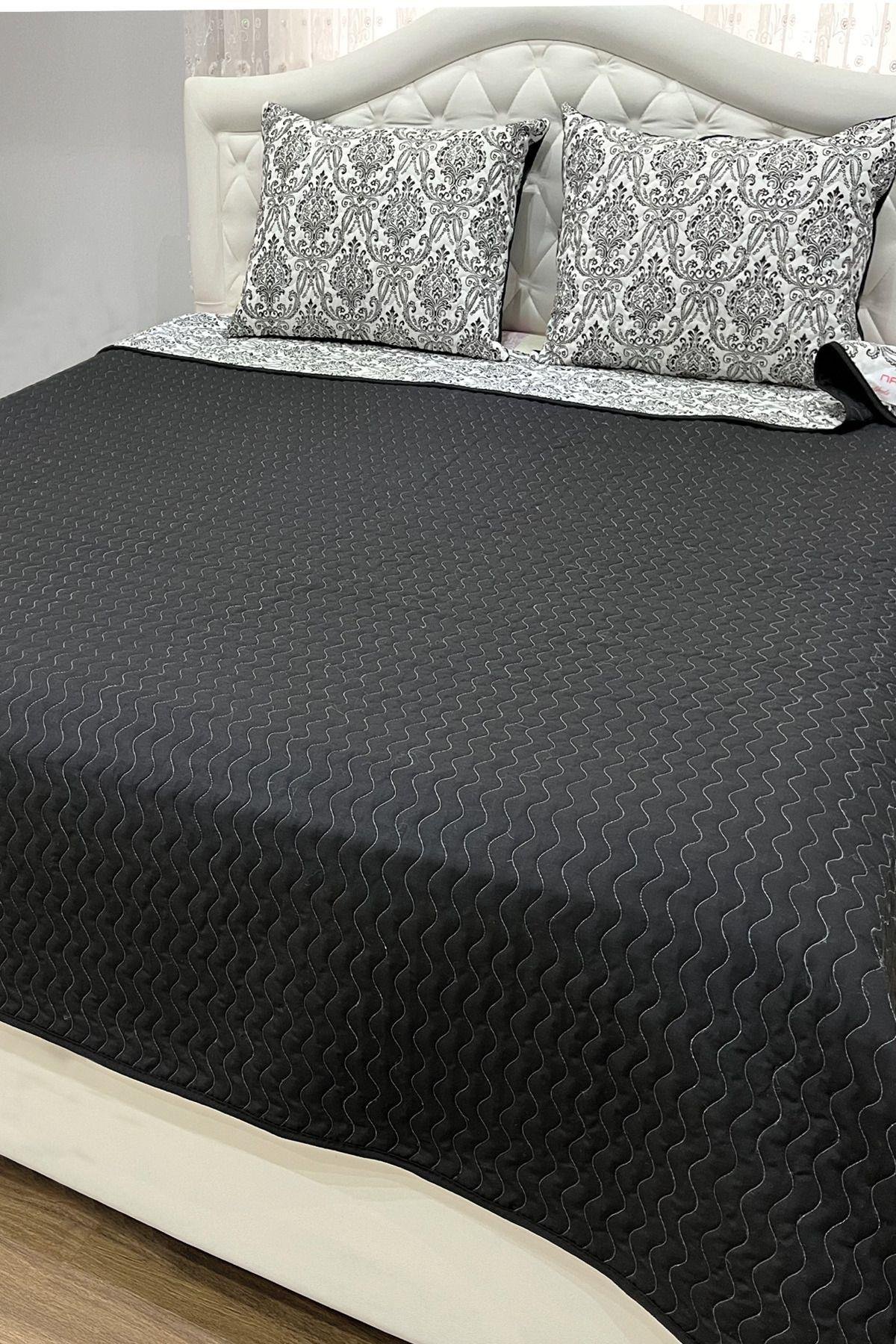 Tek Kişilik Kapitone Yatak Örtüsü Seti 160x230 Cm - Crown