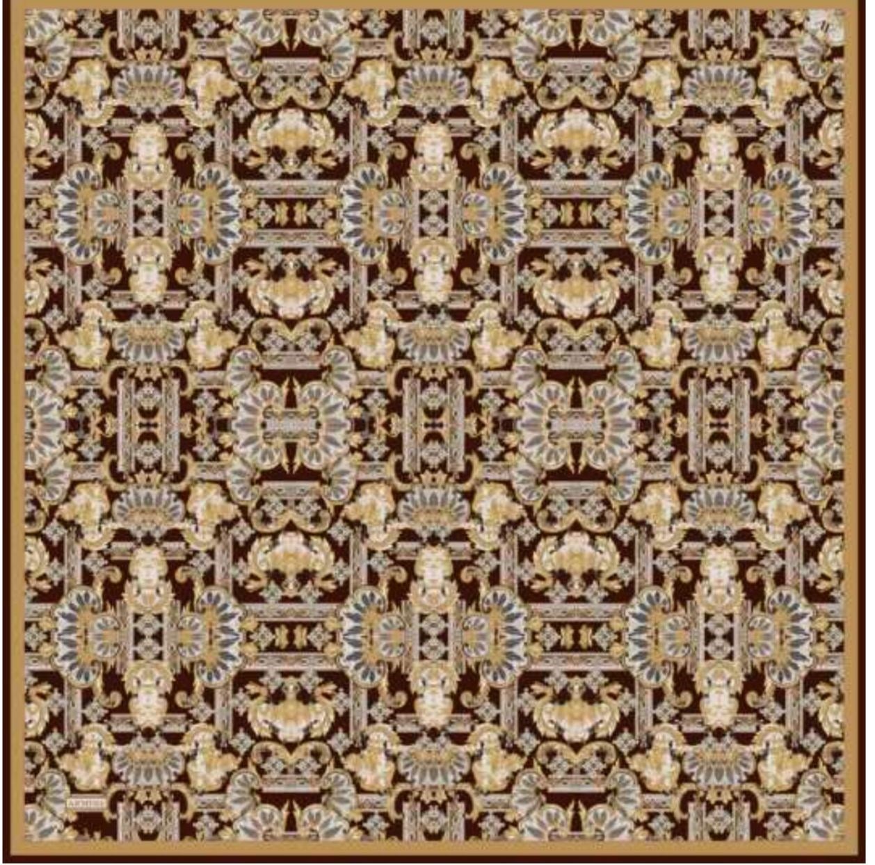 Armine 9416 Eşarp  - KAHVE