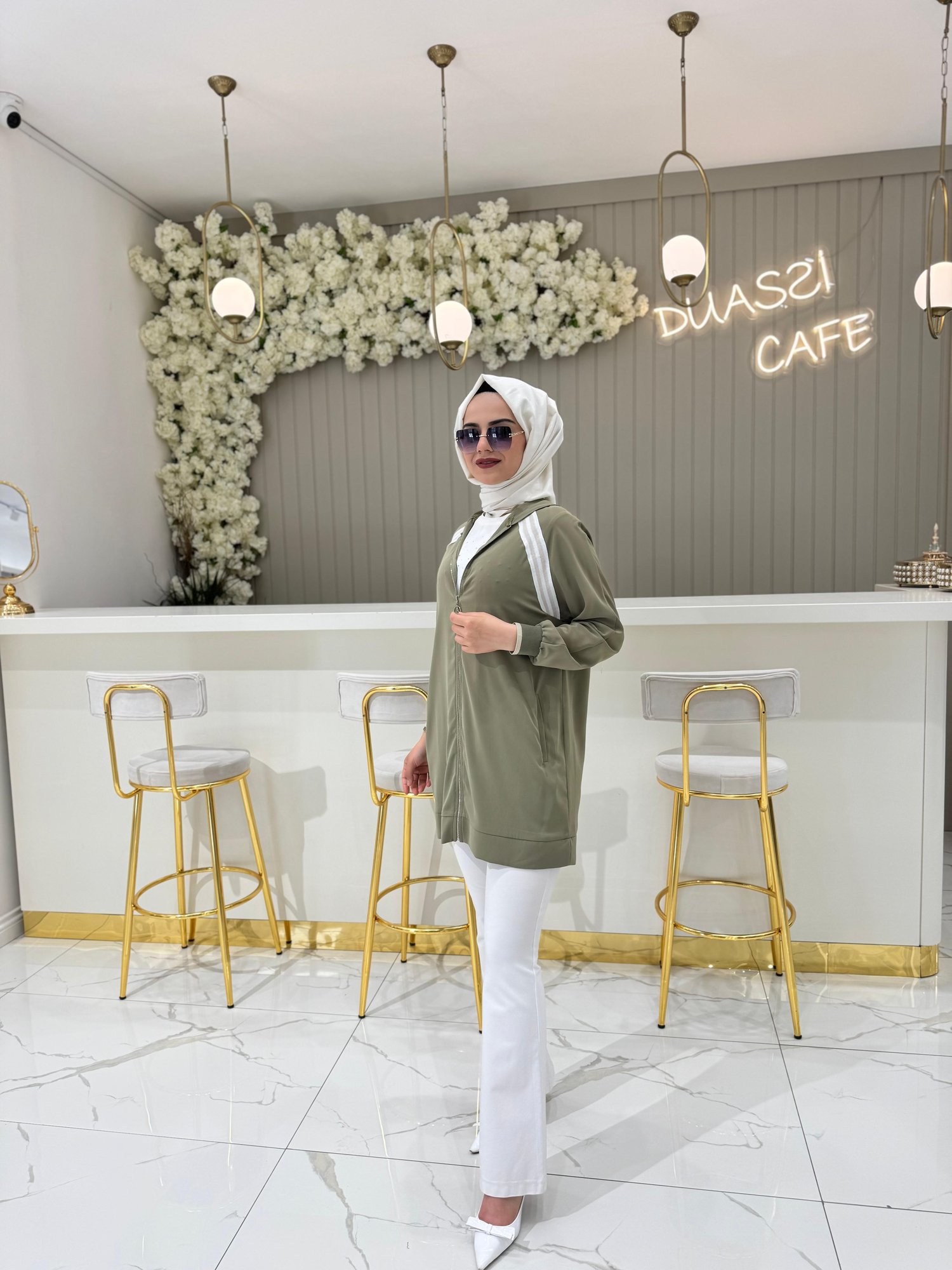 Armine Trend 409 Ceket  - HAKİ