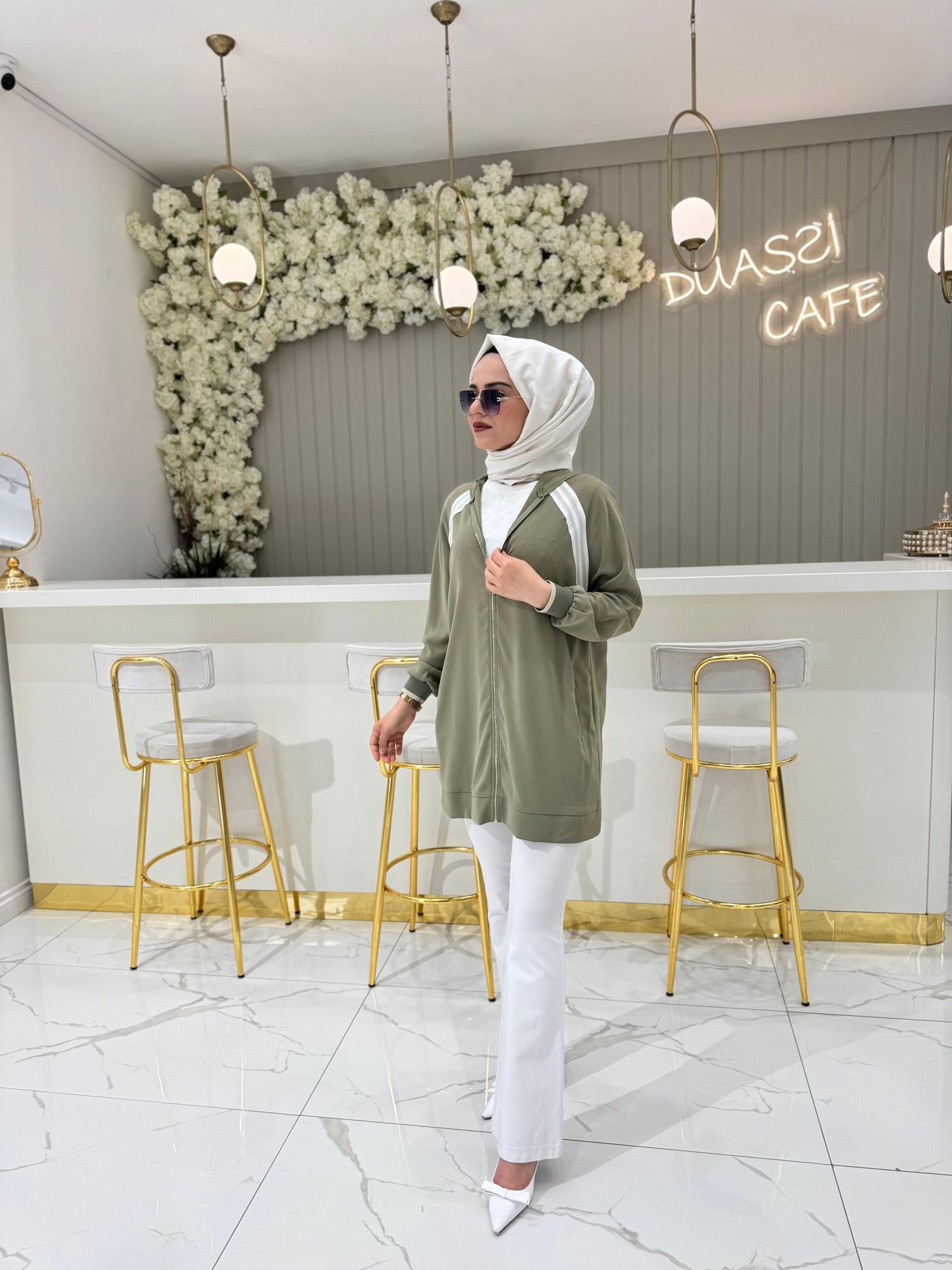Armine Trend 409 Ceket  - HAKİ