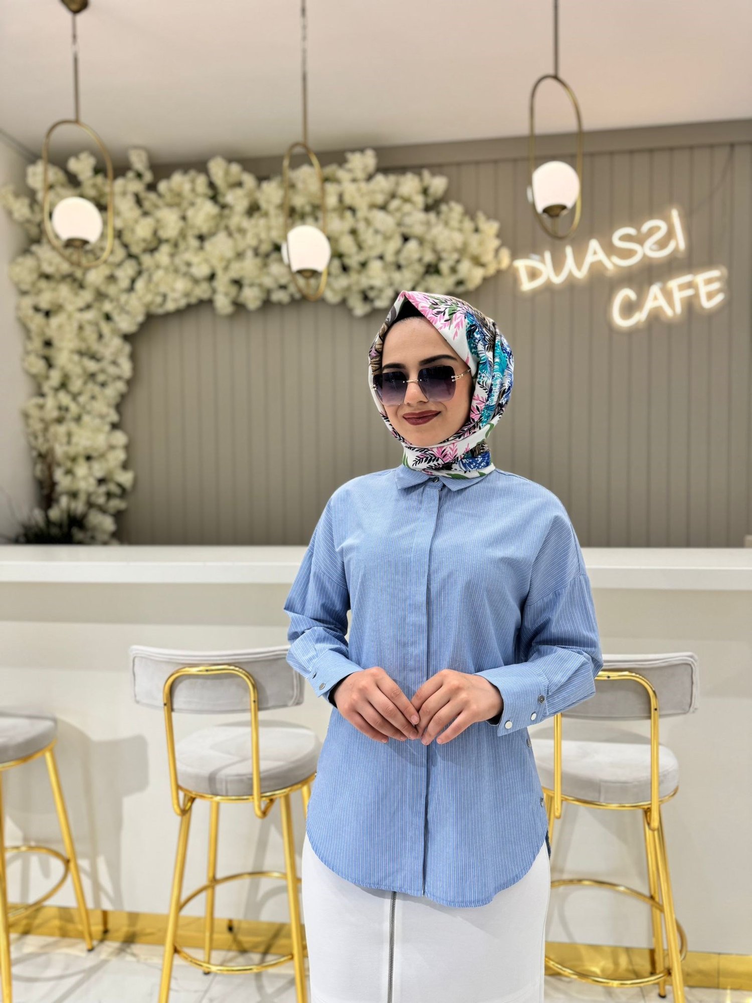 Armine Trend 4103 Tunik  - MAVİ