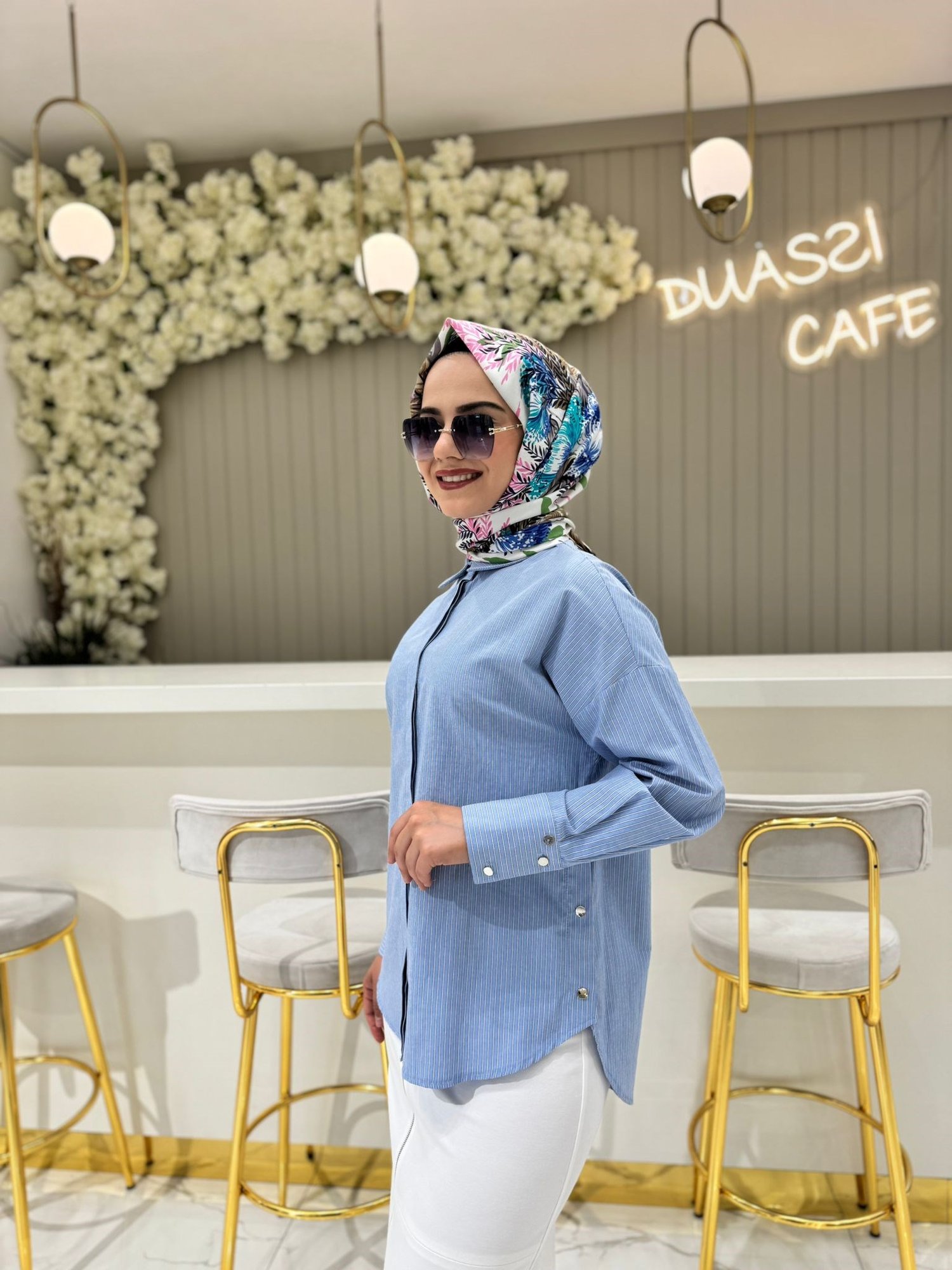Armine Trend 4103 Tunik  - MAVİ