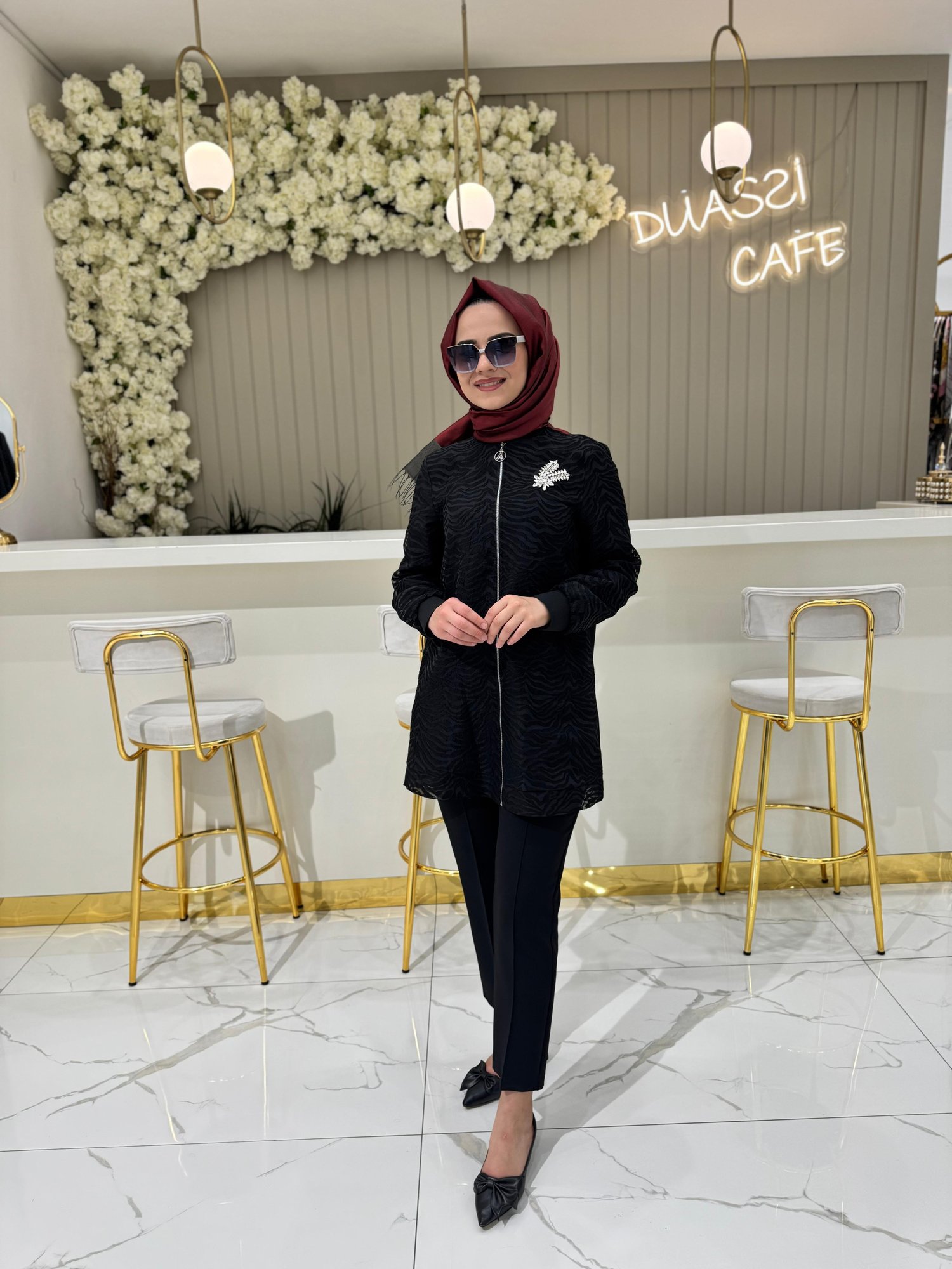 Armine Trend 418 Ceket  - SİYAH
