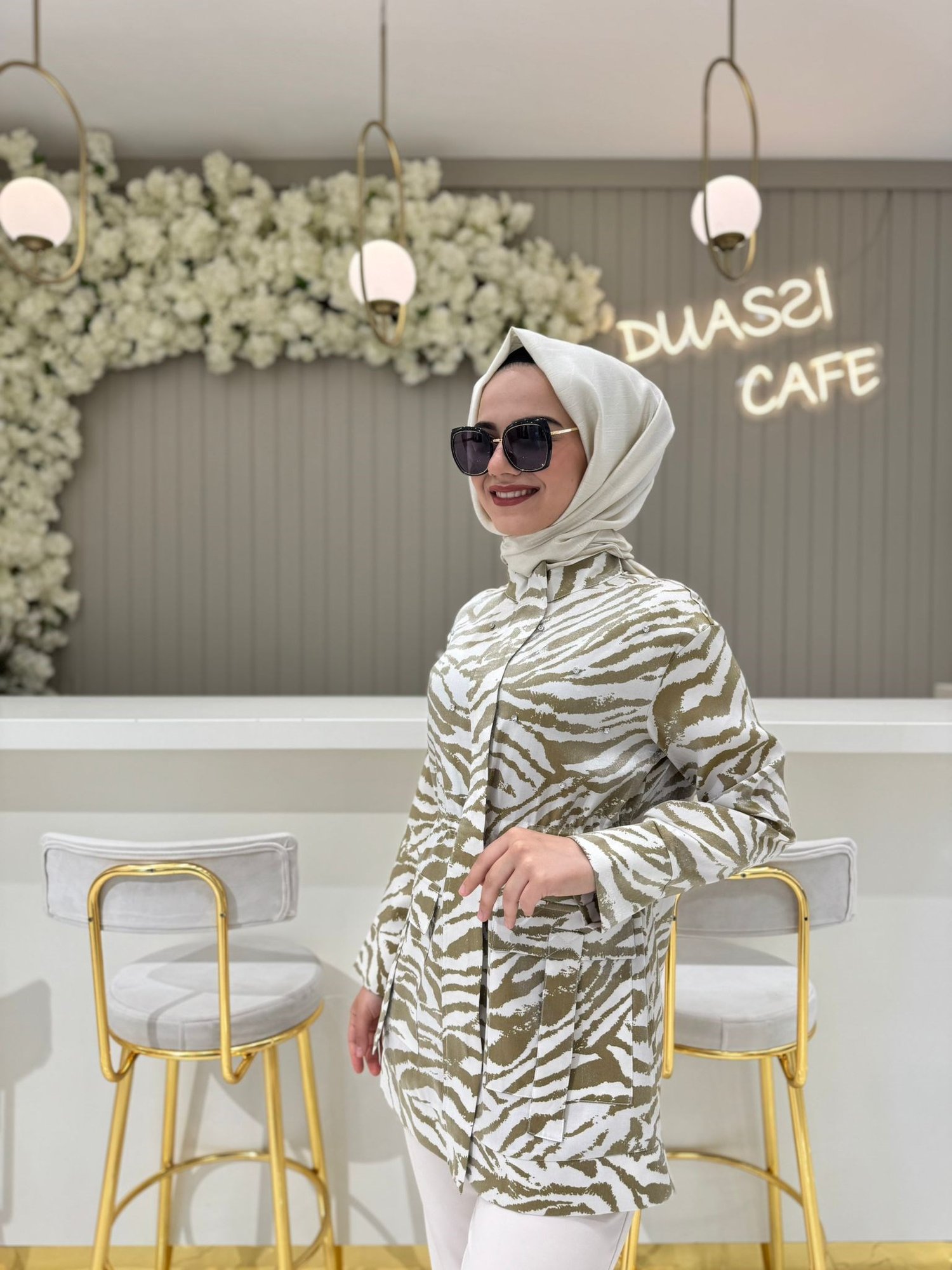 Armine Trend 533 Ceket  - ASİT YEŞİLİ