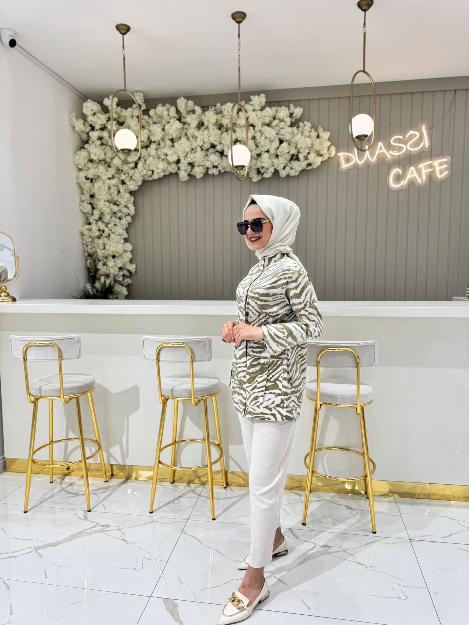 Armine Trend 533 Ceket  - ASİT YEŞİLİ