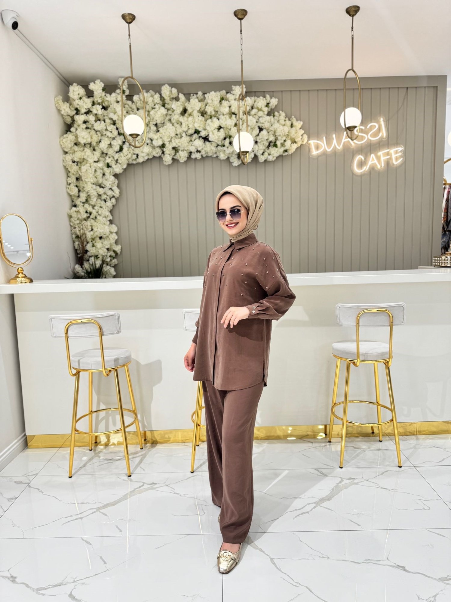 Armine Trend 6139 Takım  - KAHVE