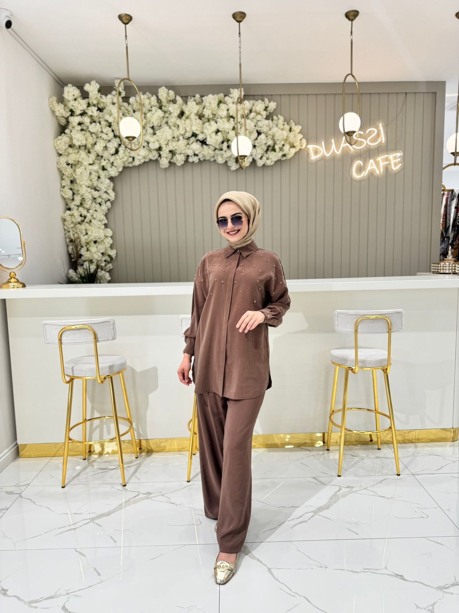Armine Trend 6139 Takım  - KAHVE