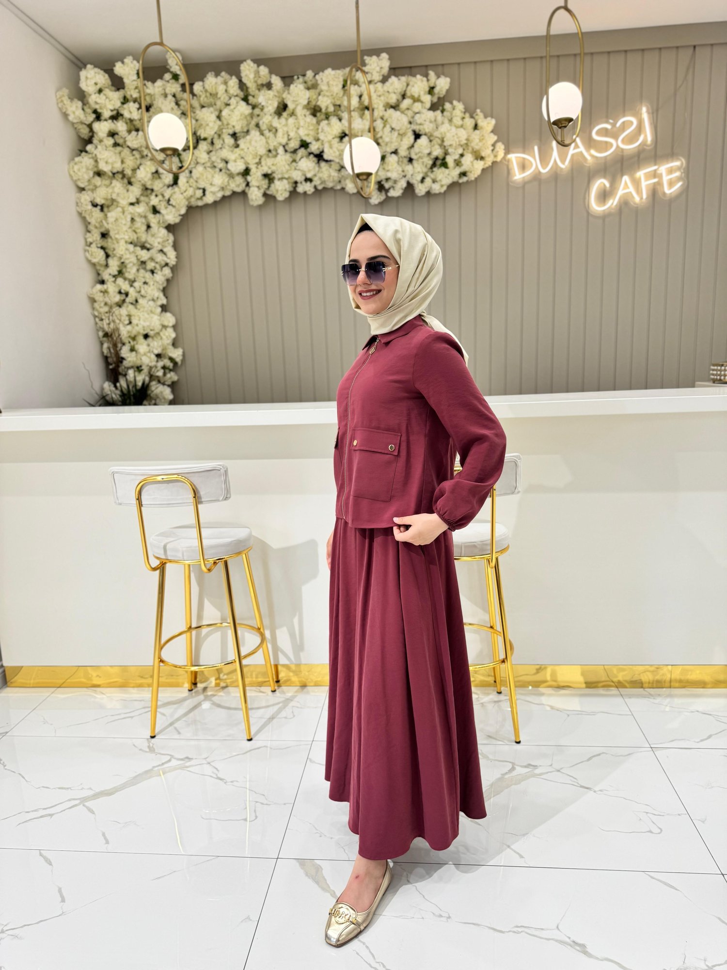 Armine Trend 622 Takım  - BORDO