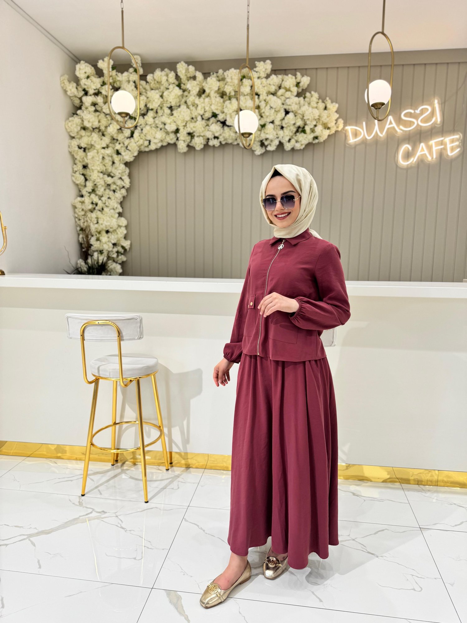Armine Trend 622 Takım  - BORDO