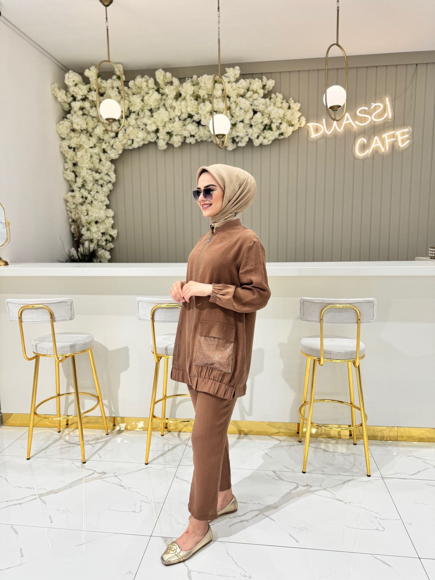 Armine Trend 670 Takım  - KAHVE