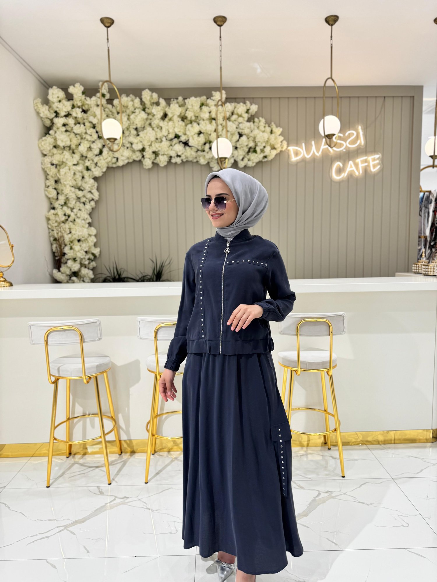 Armine Trend 686 Takım  - LACİVERT