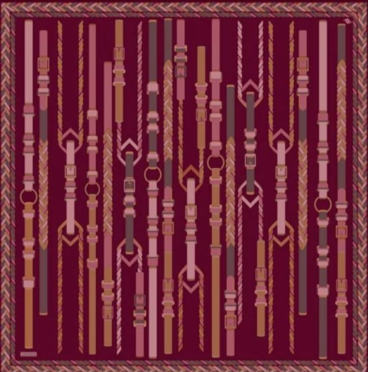 Armine Twill İpek Eşarp 9607
