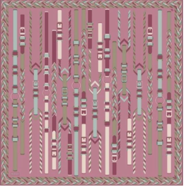 Armine Twill İpek Eşarp 9607