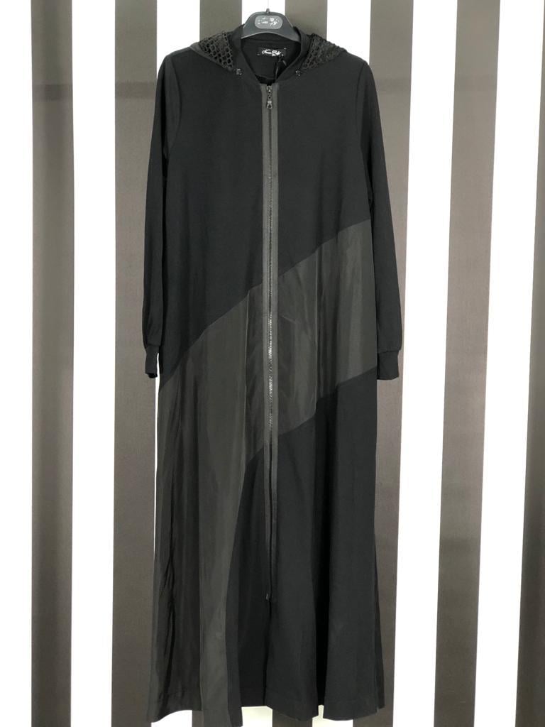 Bambu Tasarım Ferace 23906 - SİYAH