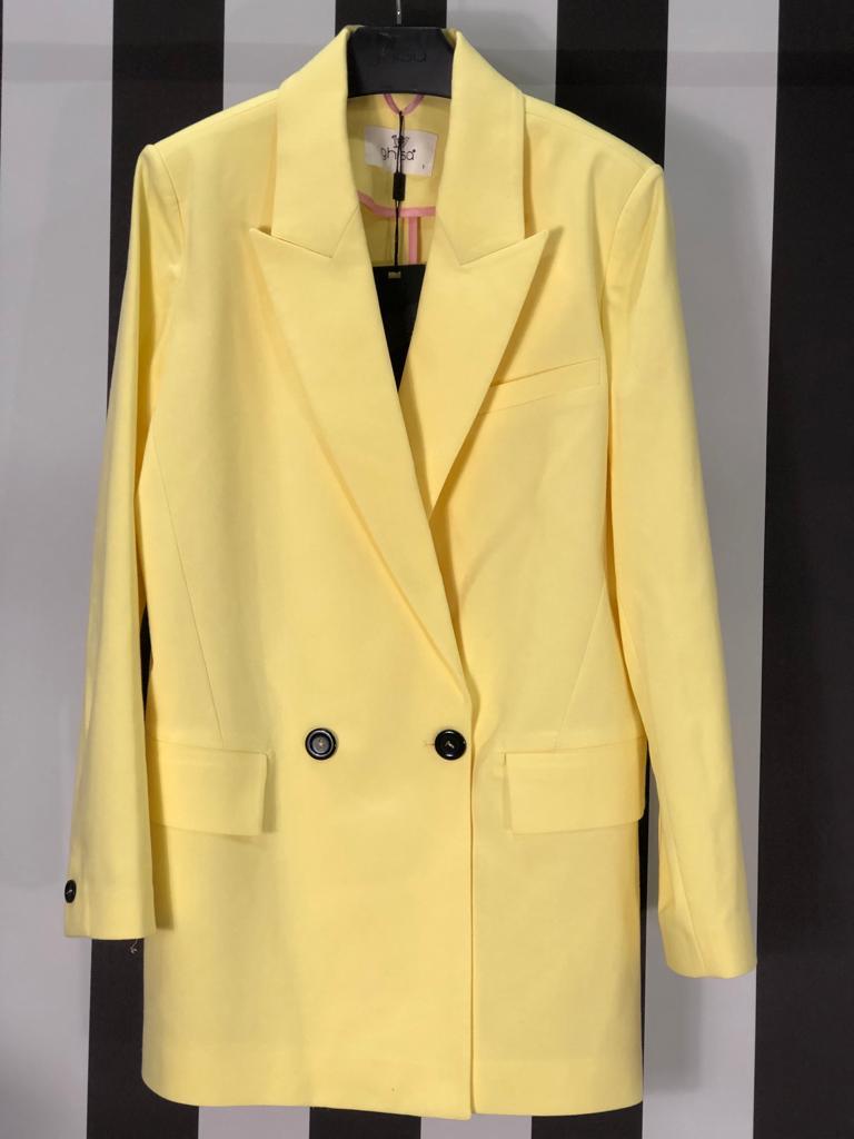 Blazer Ceket 3412 - Sarı