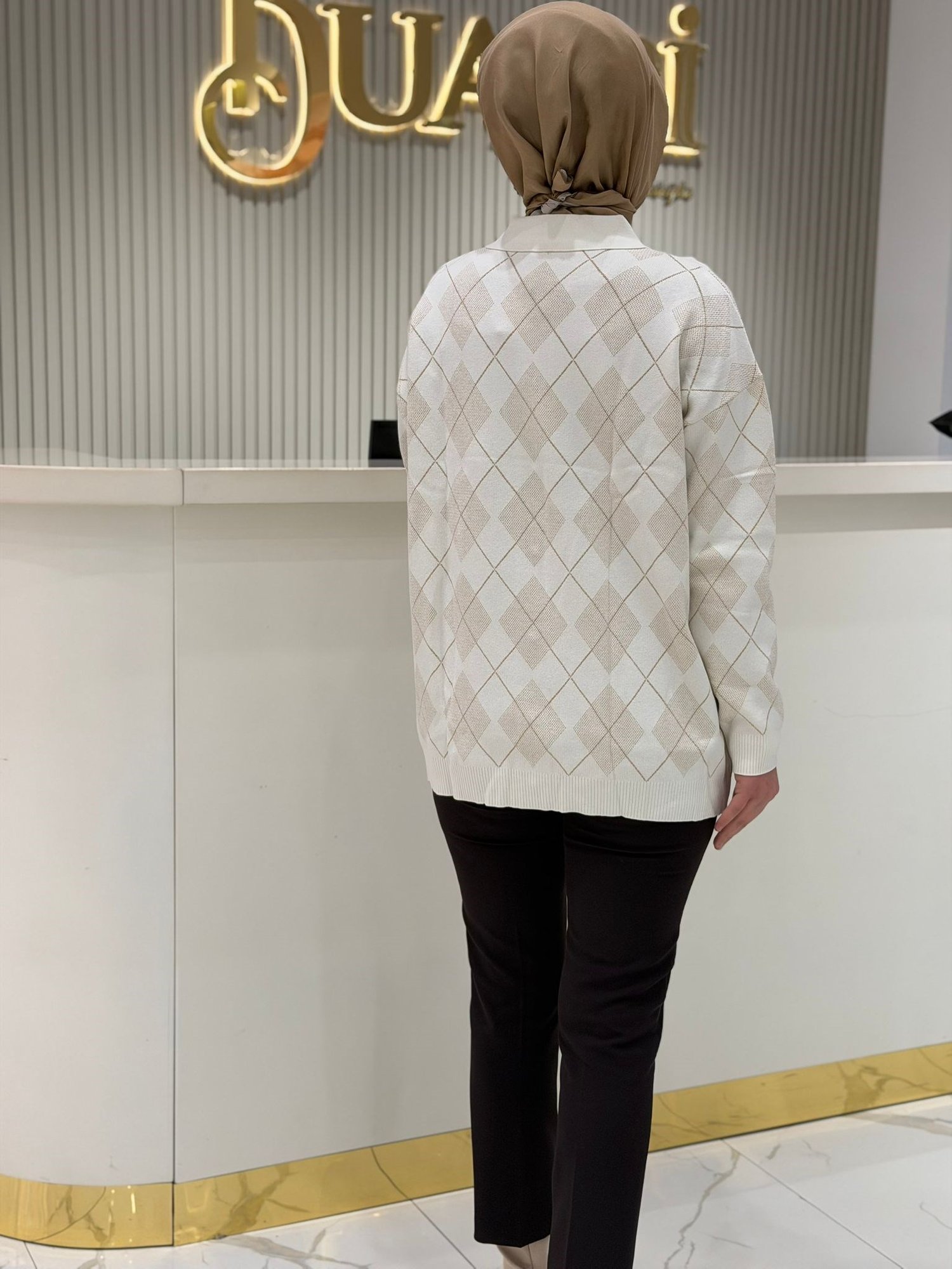 Blz.21844.1 Polo Yakalı Triko Hırka