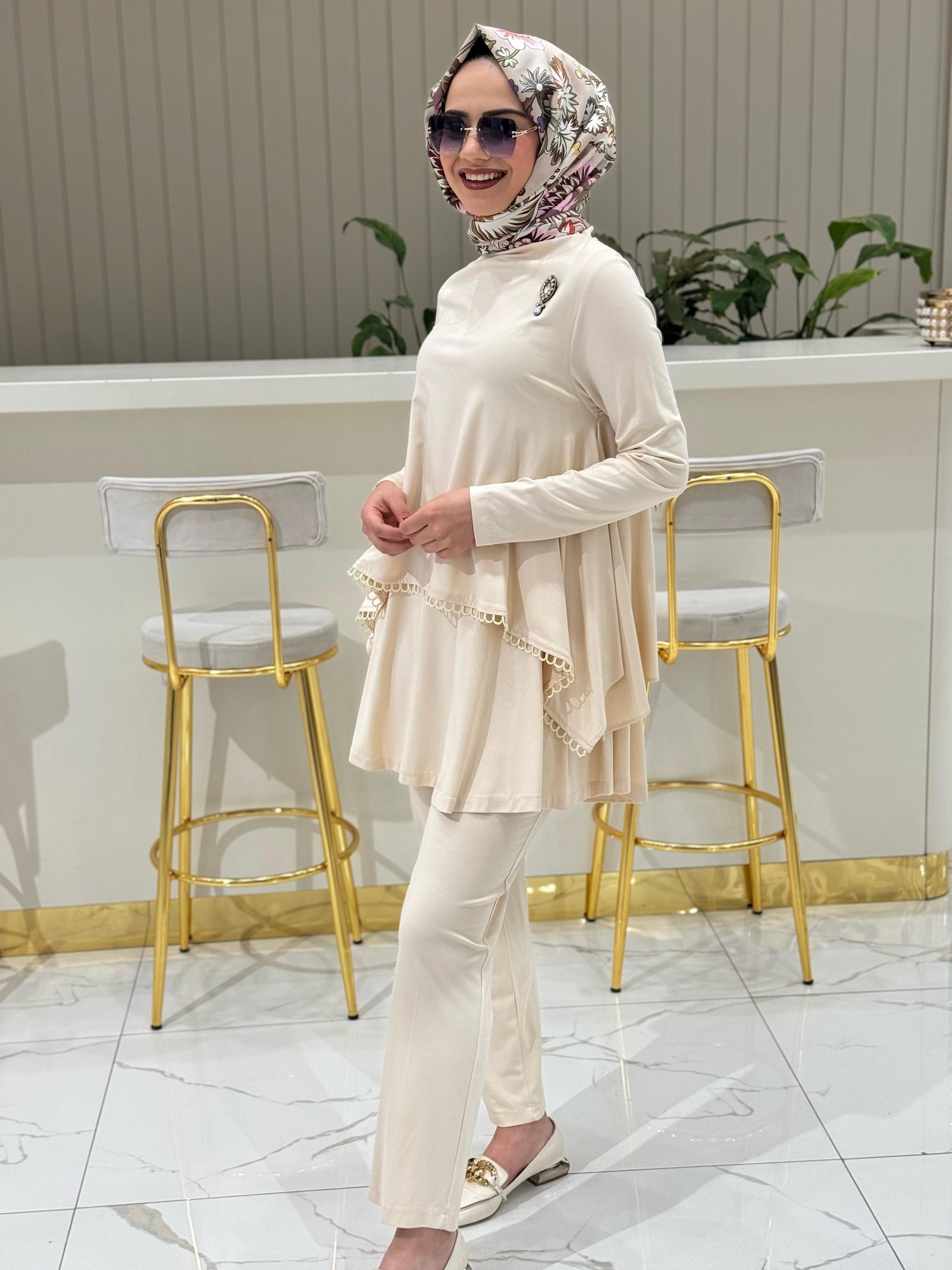 Celestial Takım 3638-B - BEJ