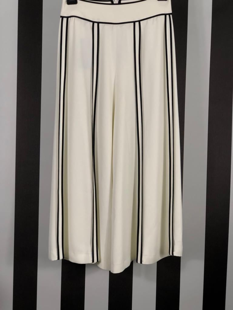 Çizgi Detaylı Pantolon 8804 - EKRU