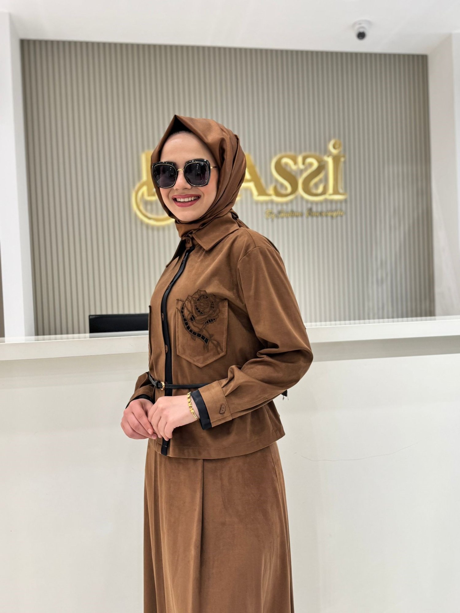 Clande 3010 Takım  - KAHVE