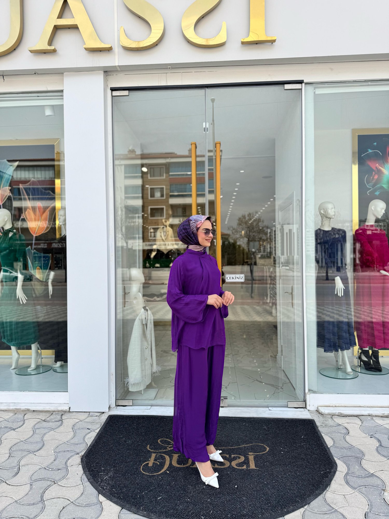 Daphne Kruvaze Takım 3009-M - MOR