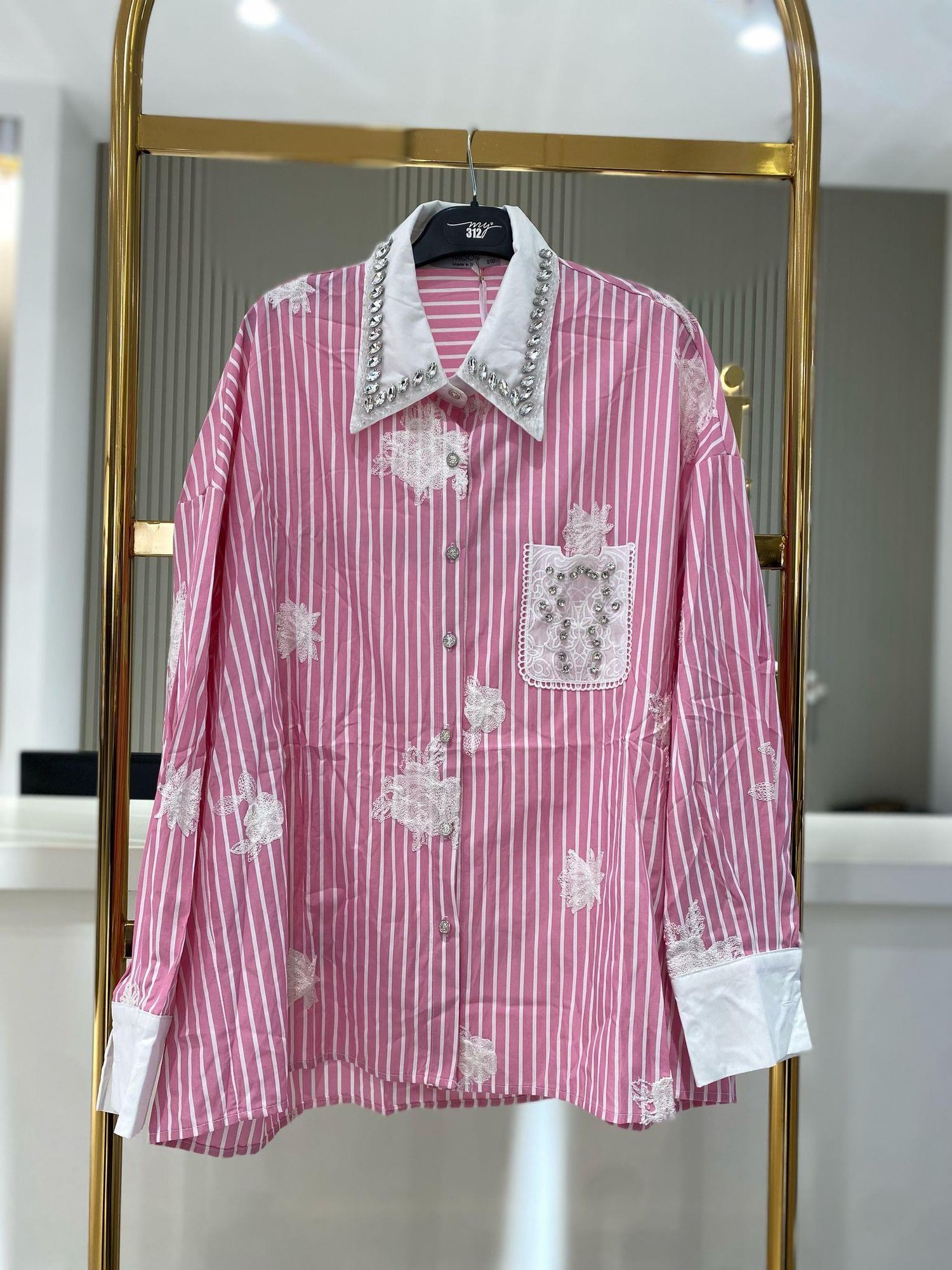 Duassi Gömlek 3062 - PEMBE