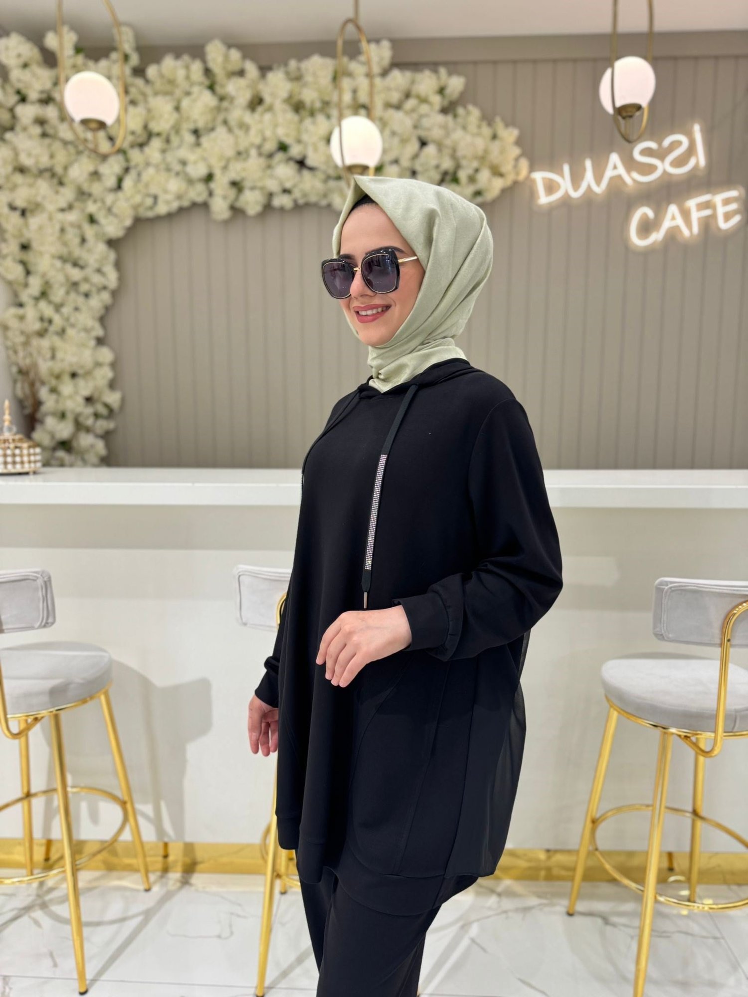 Fuat Gürşen 4313 Tunik  - SİYAH