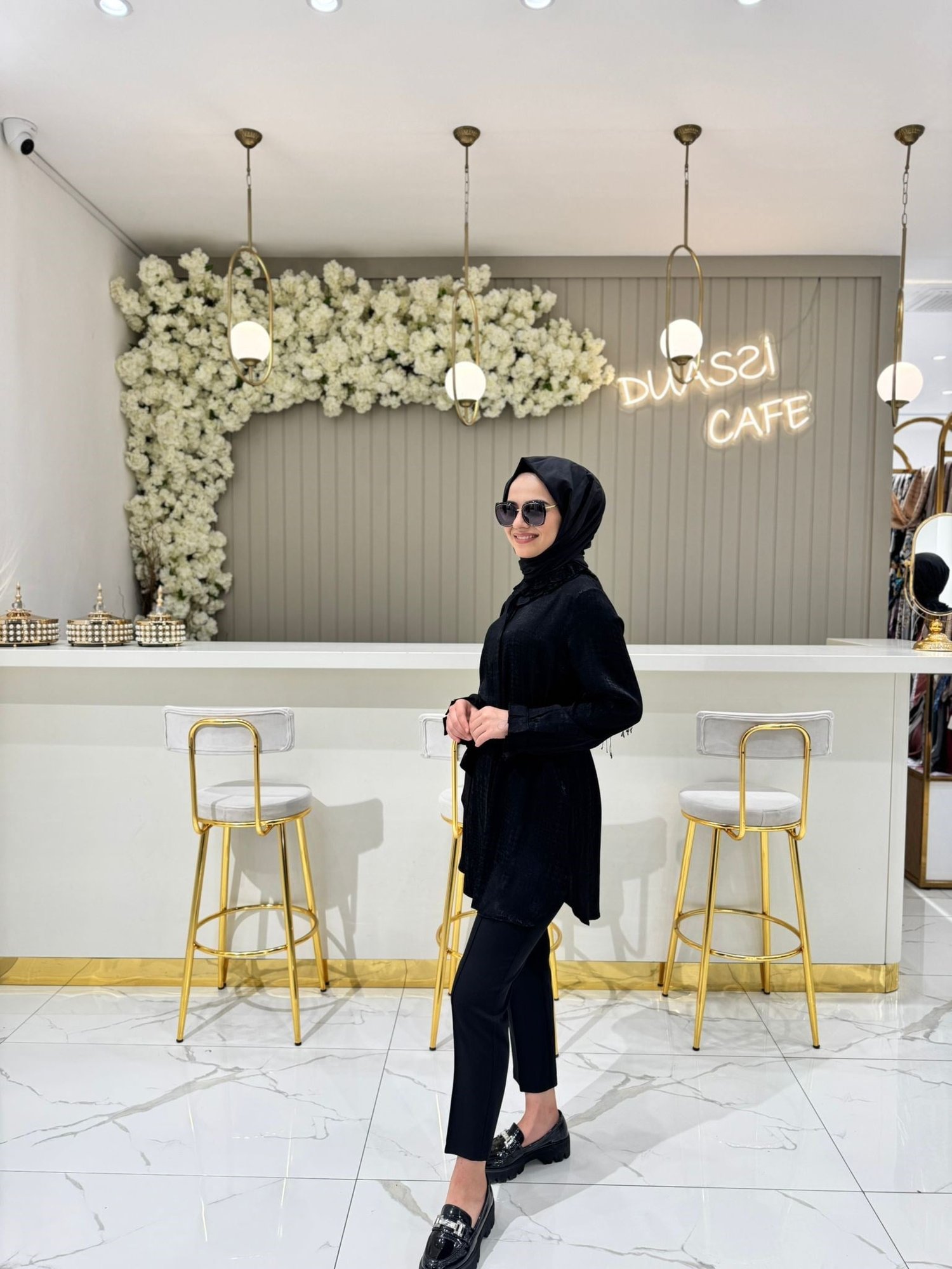 Fuat Gürşen 4317 Tunik  - SİYAH
