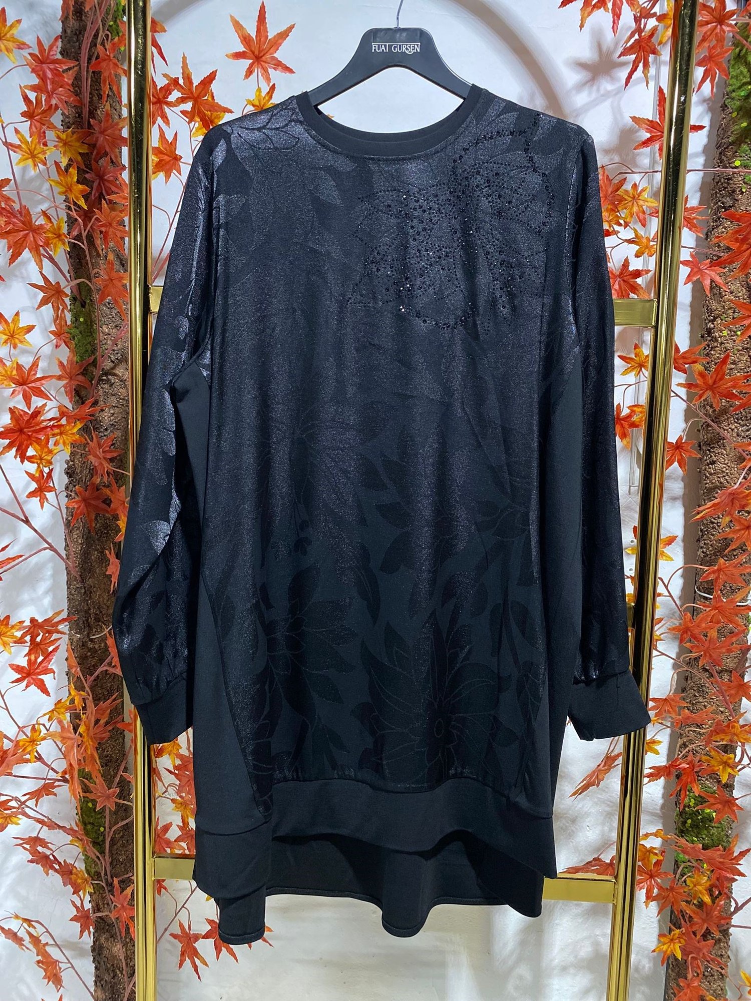Fuat Gürşen 4319 Tunik  - SİYAH