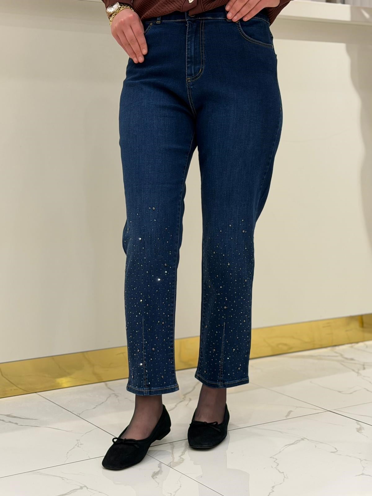 Fuat Gürşen 4418 Pantolon  - İNDİGO