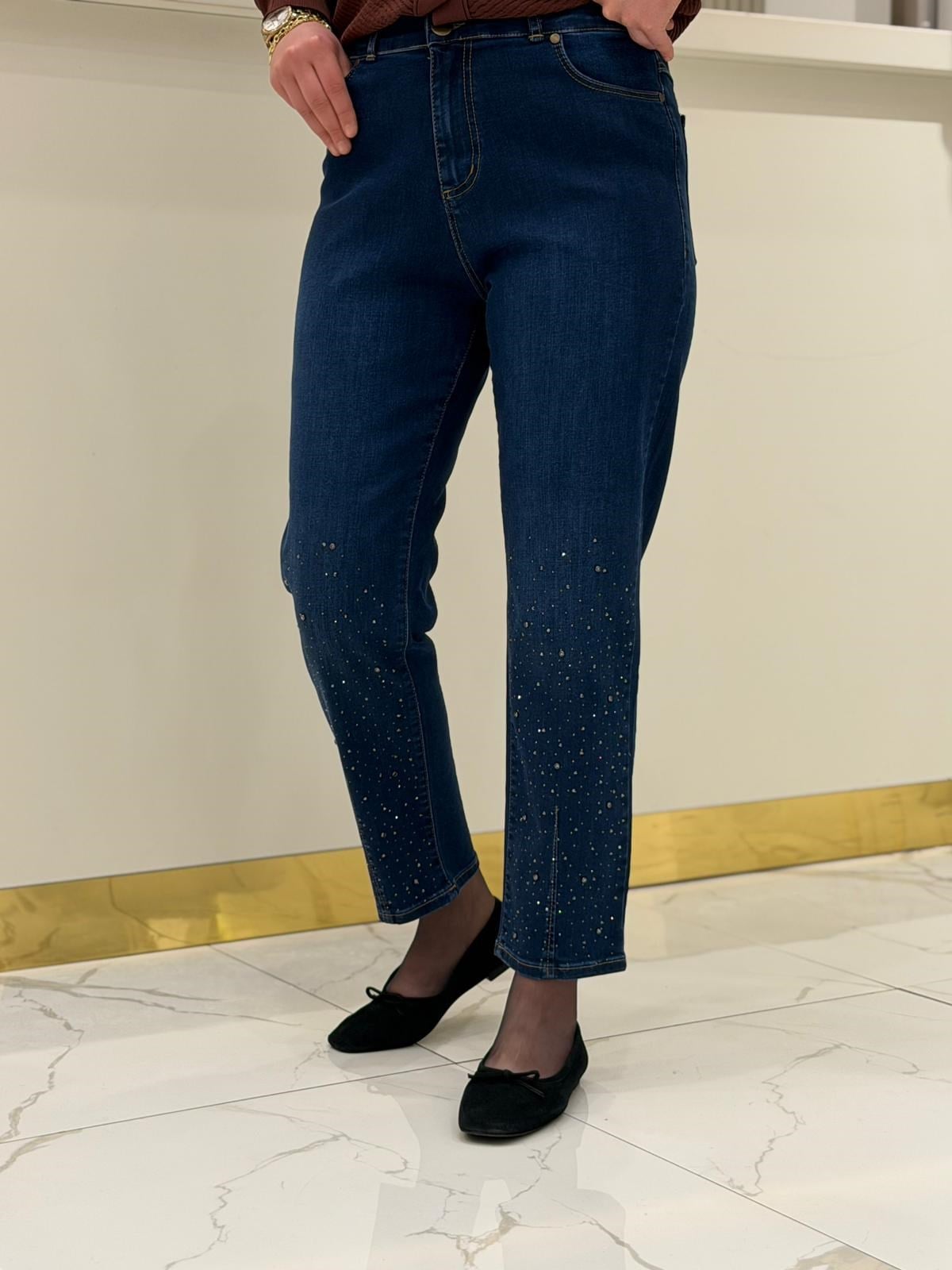 Fuat Gürşen 4418 Pantolon  - İNDİGO