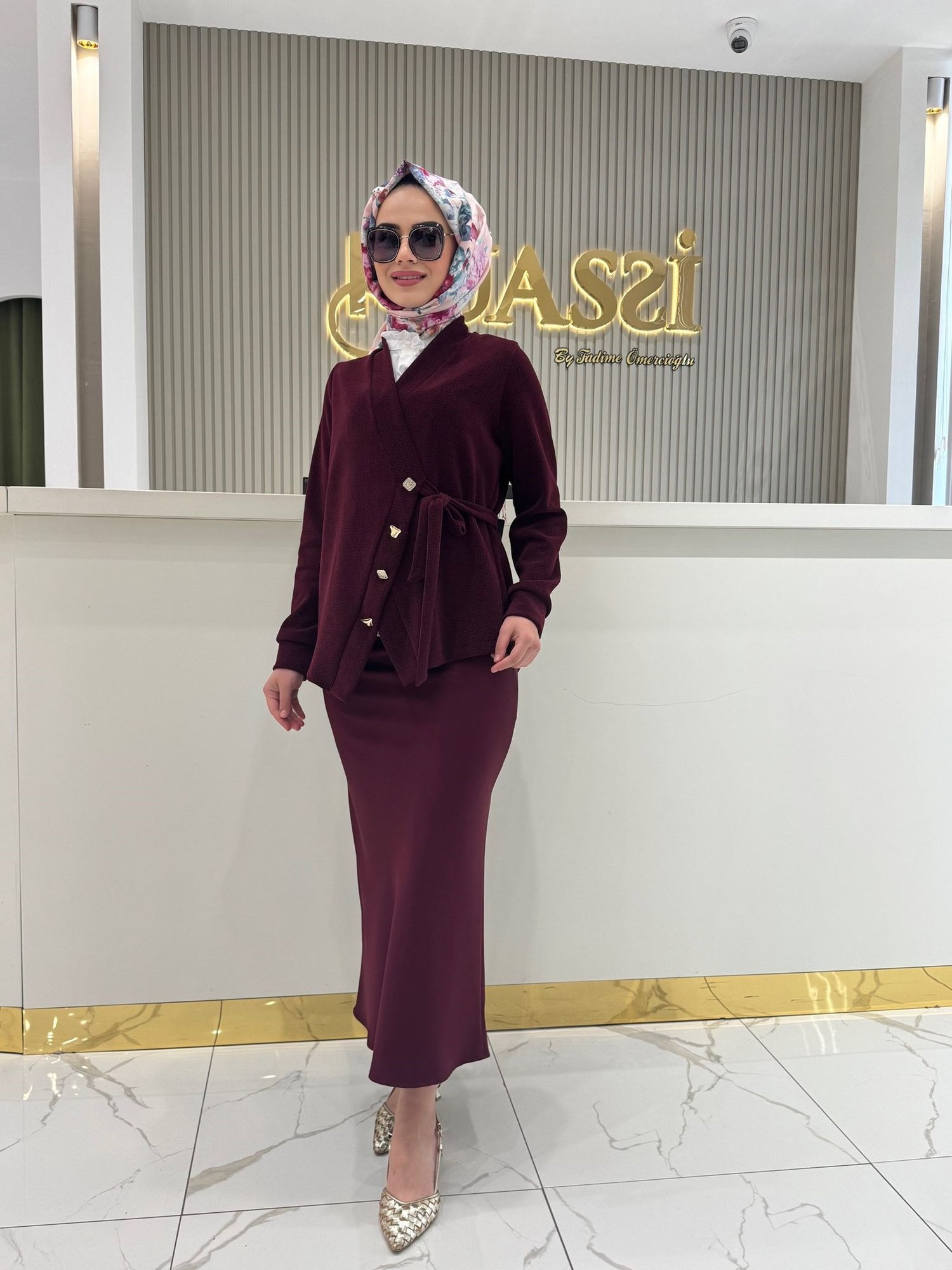 Fuat Gürşen 4711 İkili Takım  - Bordo