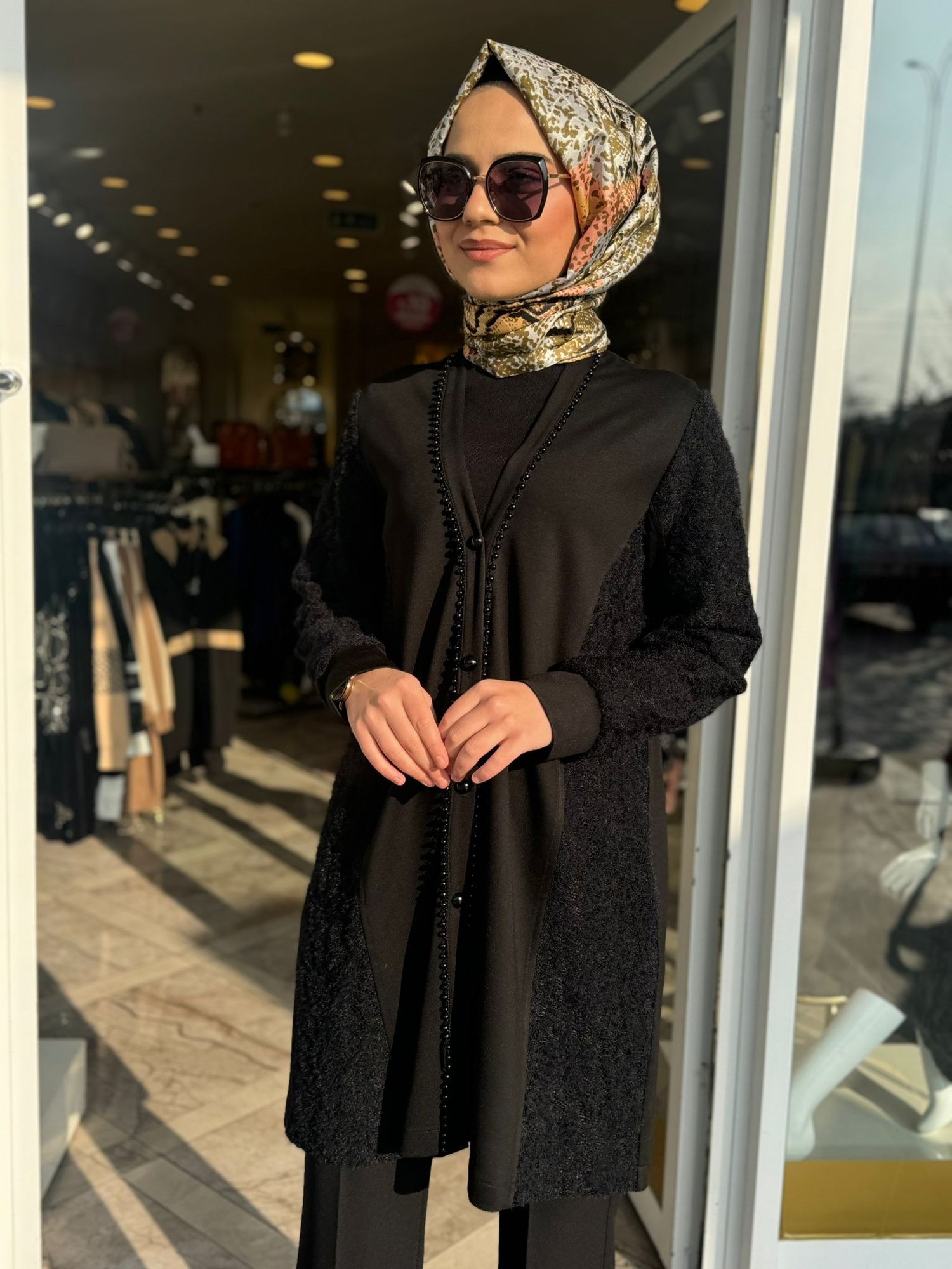 Fuat Gürşen Hırka 2705 - SİYAH