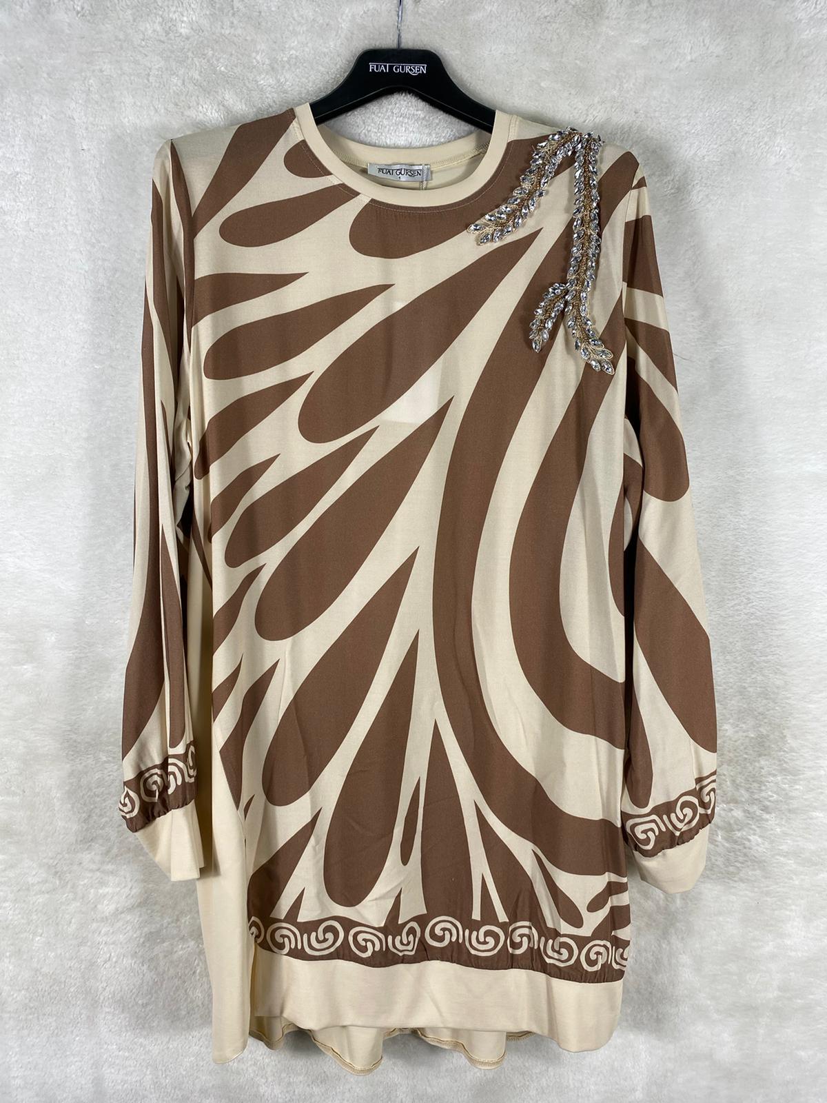 Fuat Gürşen Tunik 1372 - KAHVE