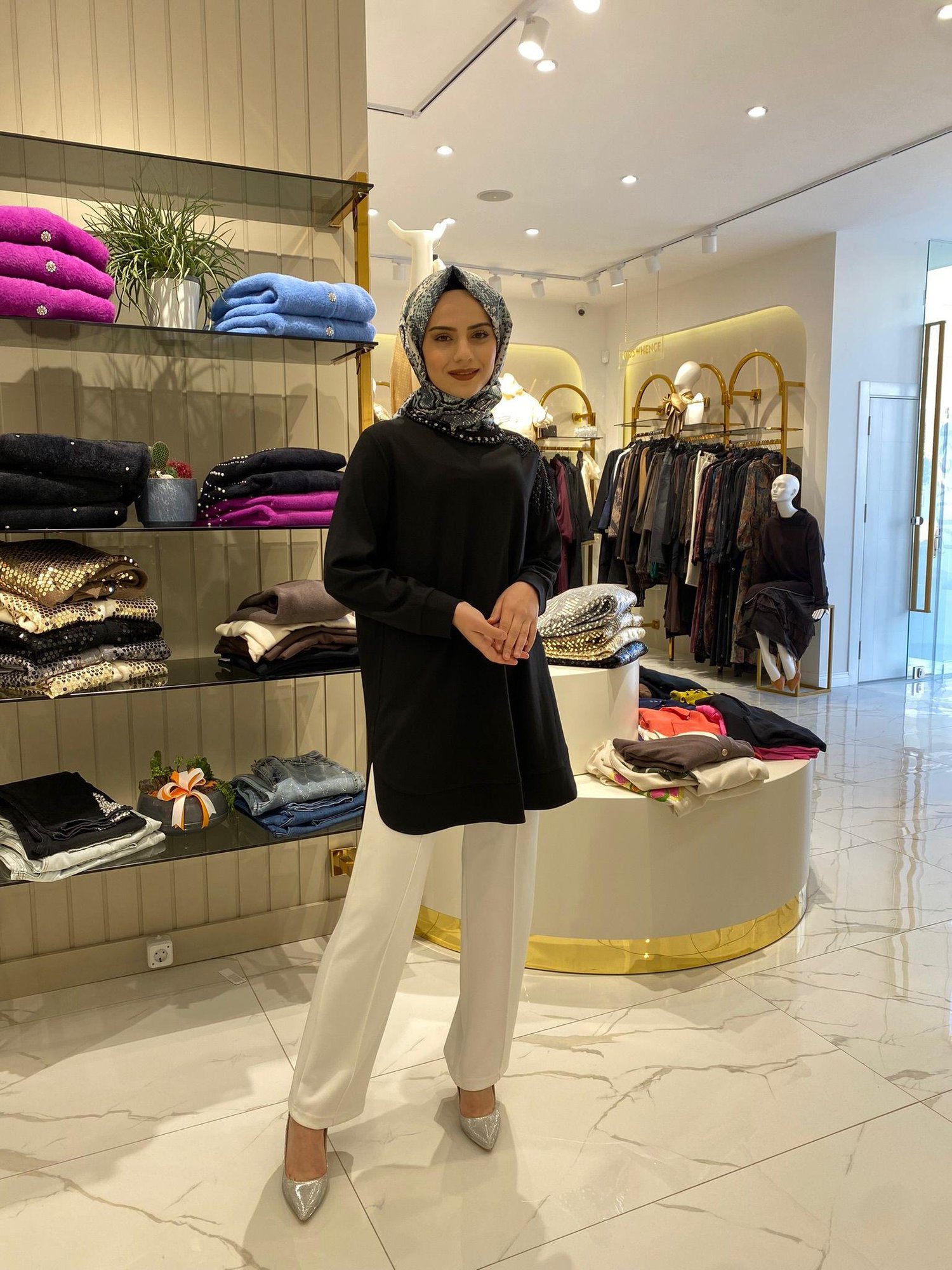 Fuat Gürşen Tunik 2325 - SİYAH