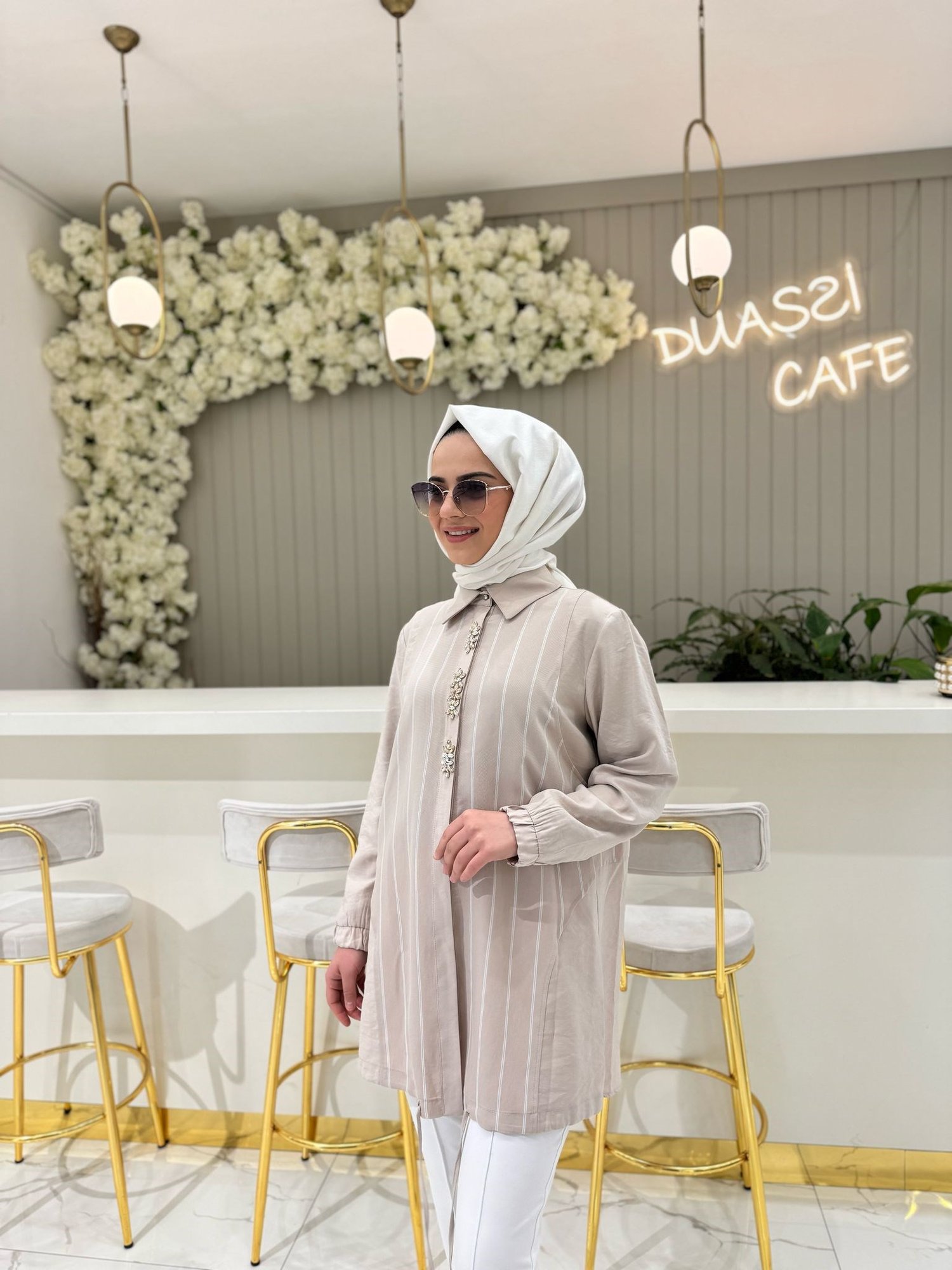 Fuat Gürşen Tunik 3313 - BEJ