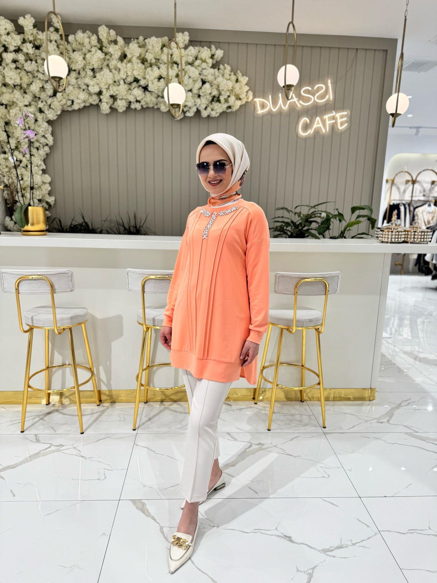 Fuat Gürşen Tunik 3318-T - TURUNCU