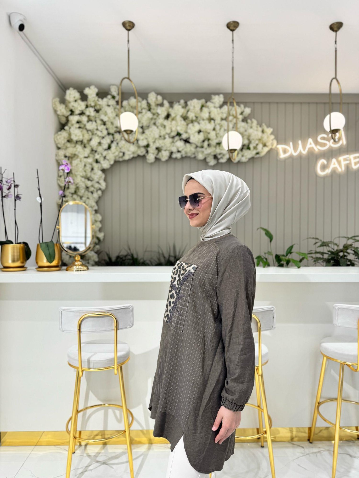 Fuat Gürşen Tunik 3326-K - KAHVE