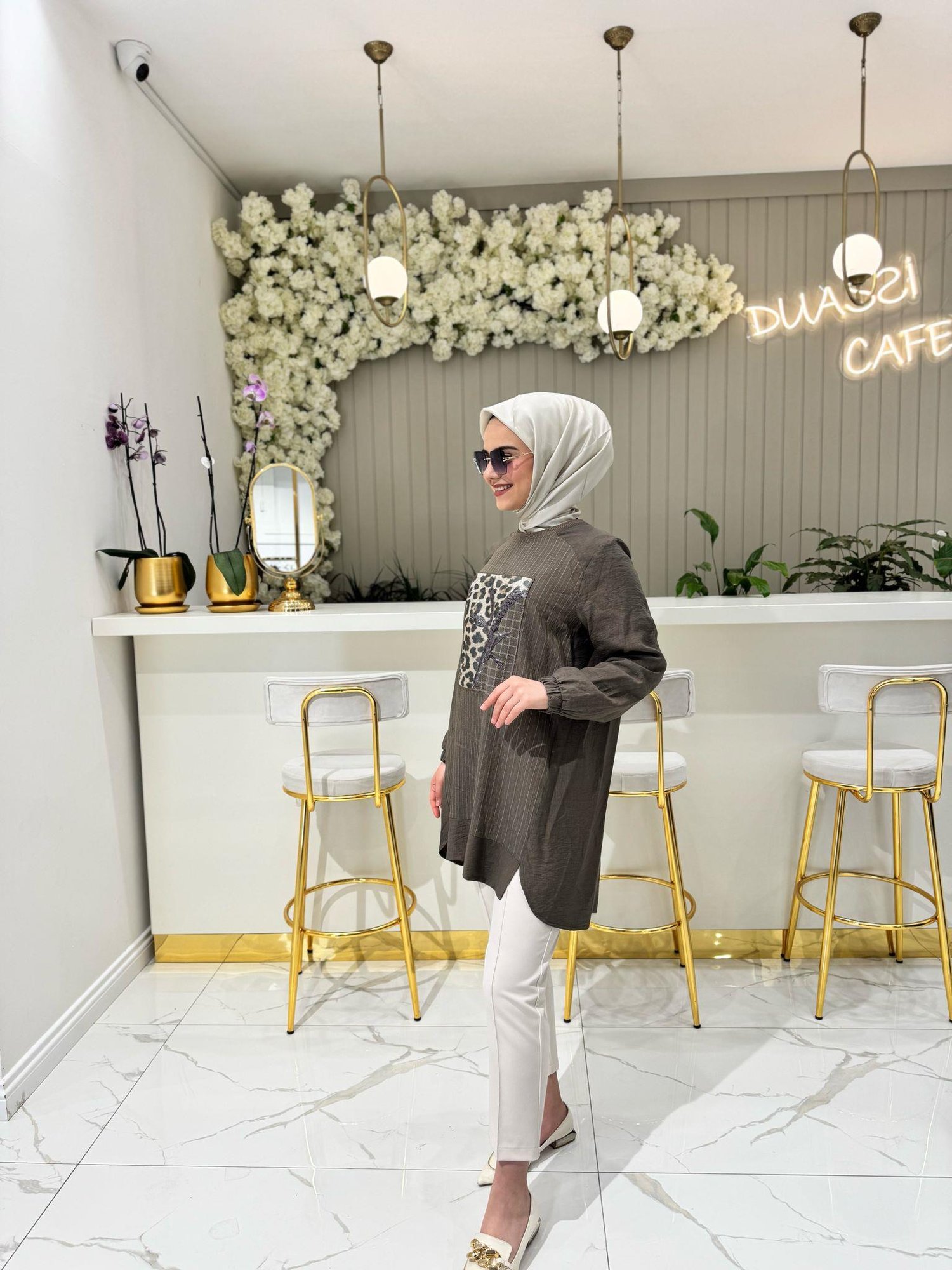 Fuat Gürşen Tunik 3326-K - KAHVE