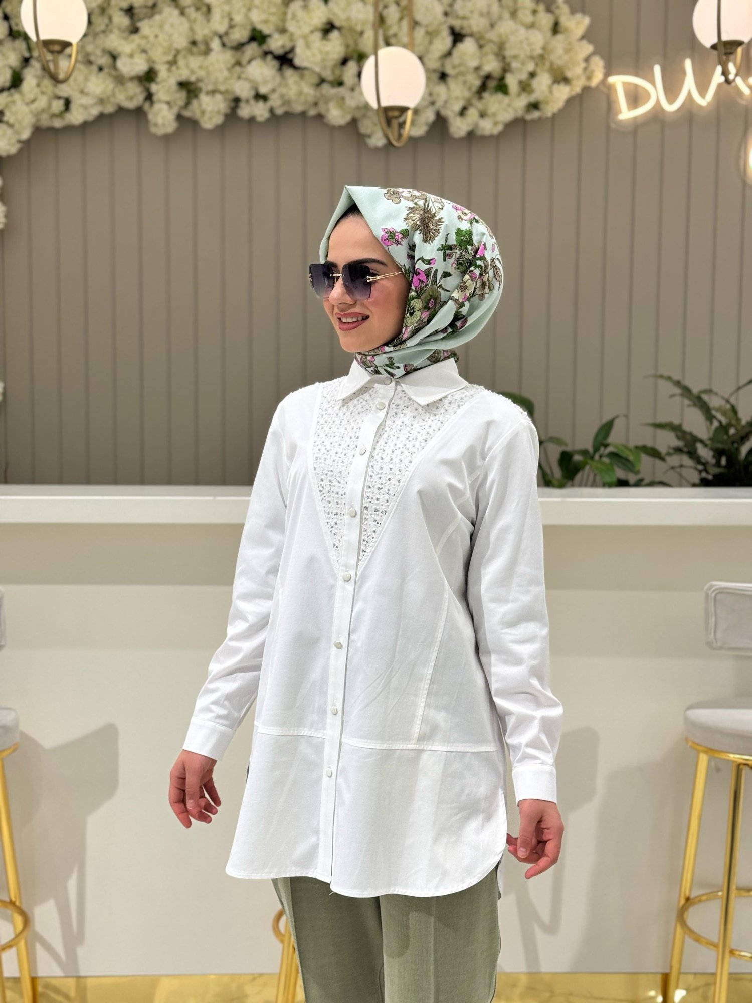 Fuat Gürşen Tunik 3337-E - EKRU