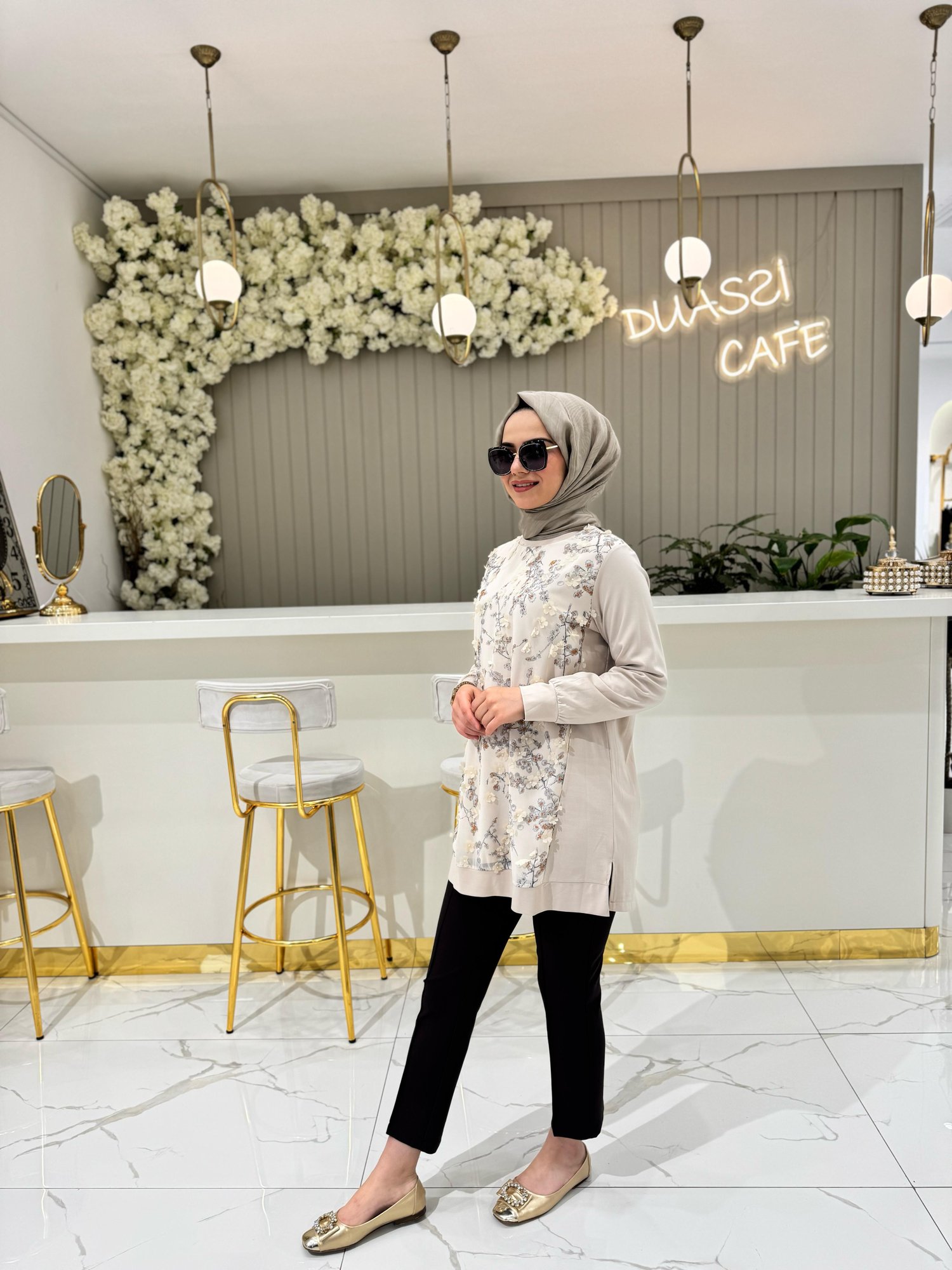 Fuat Gürşen Tunik 3375-B - BEJ