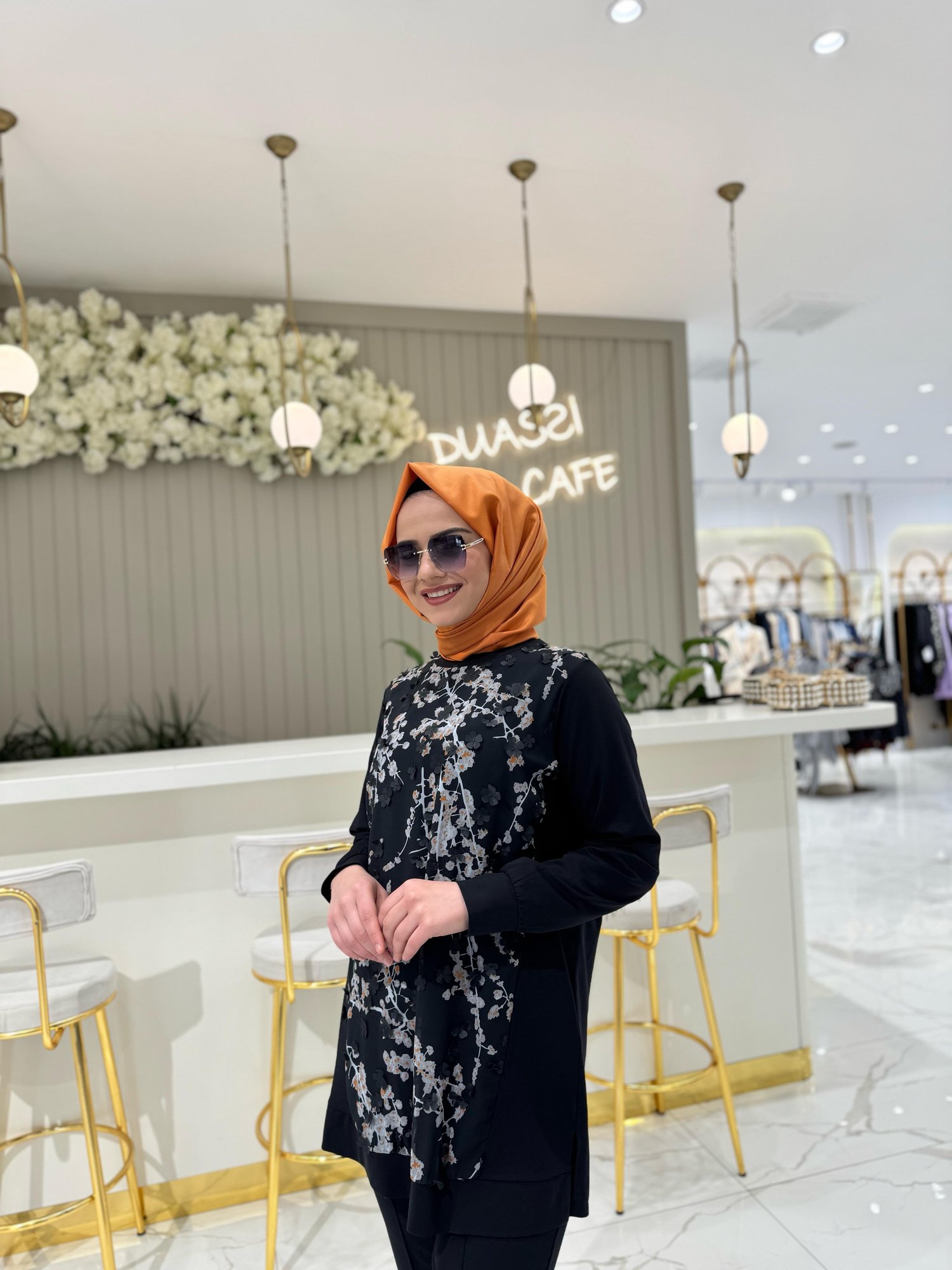 Fuat Gürşen Tunik 3375-S - SİYAH