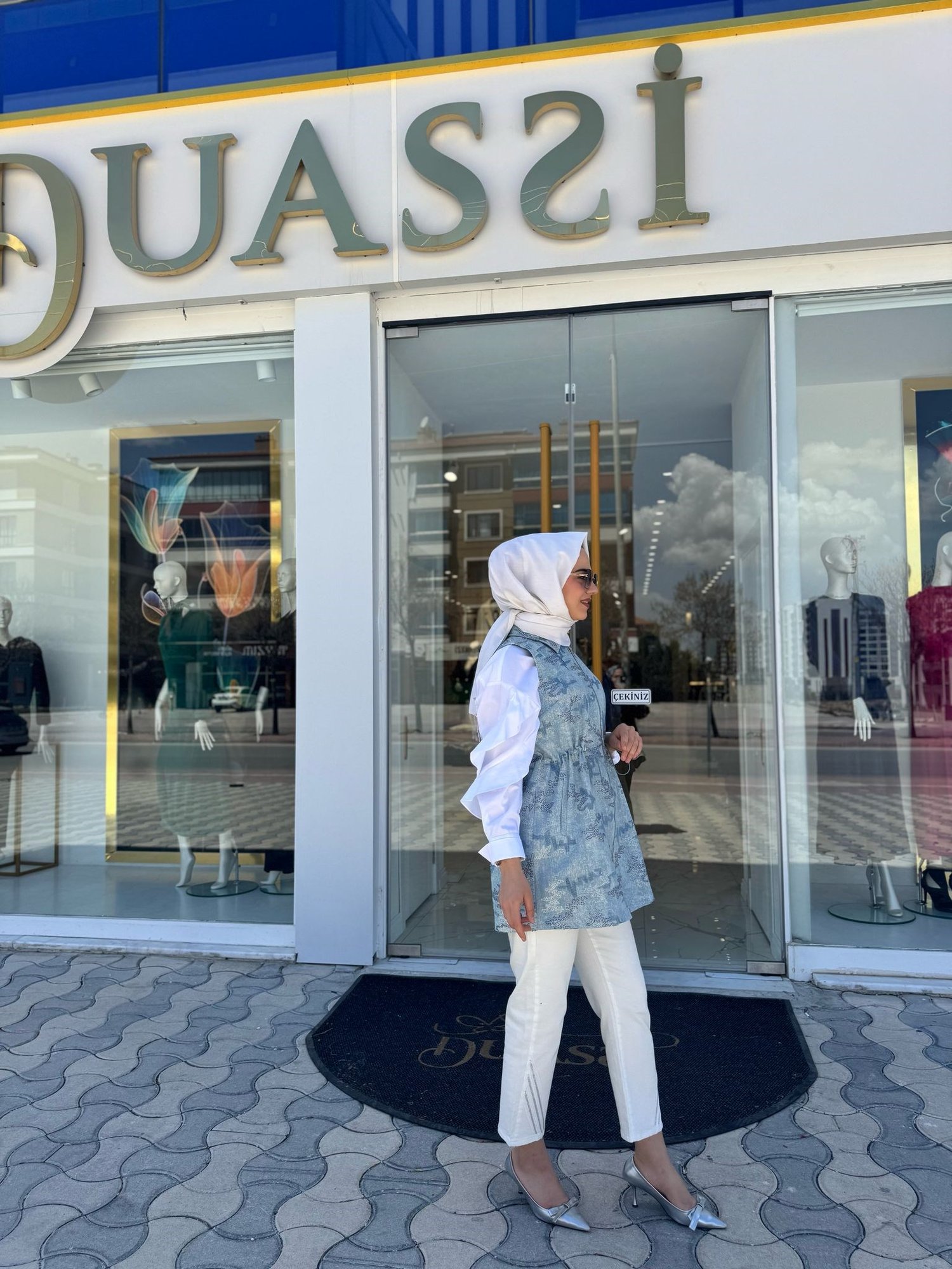 Fuat Gürşen Yelek 3502-M - MAVİ