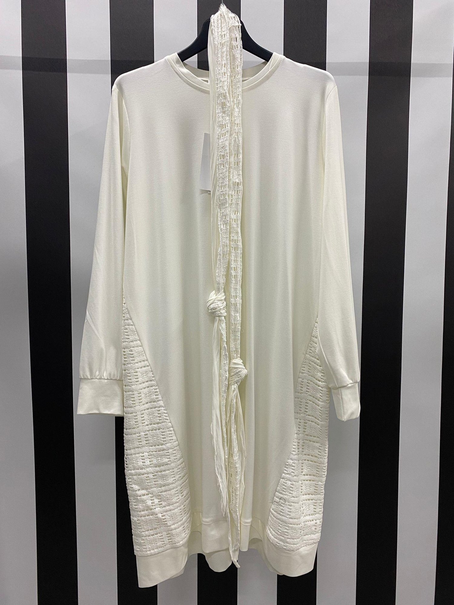 Fular Detaylı Tunik 8201 - EKRU