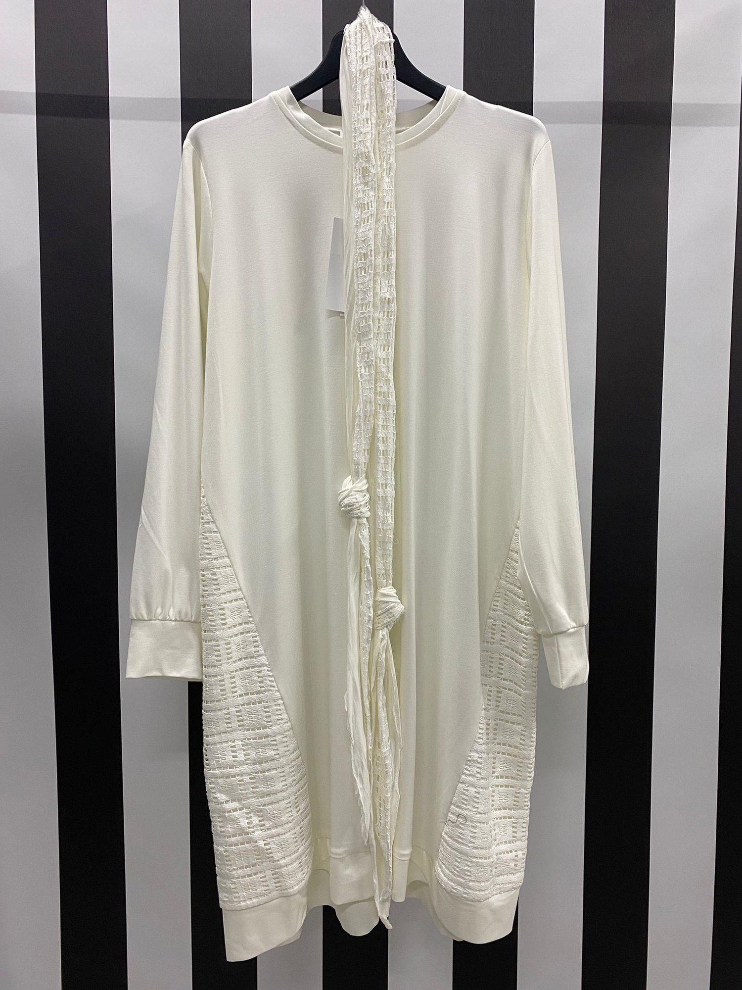 Fular Detaylı Tunik 8201 - EKRU