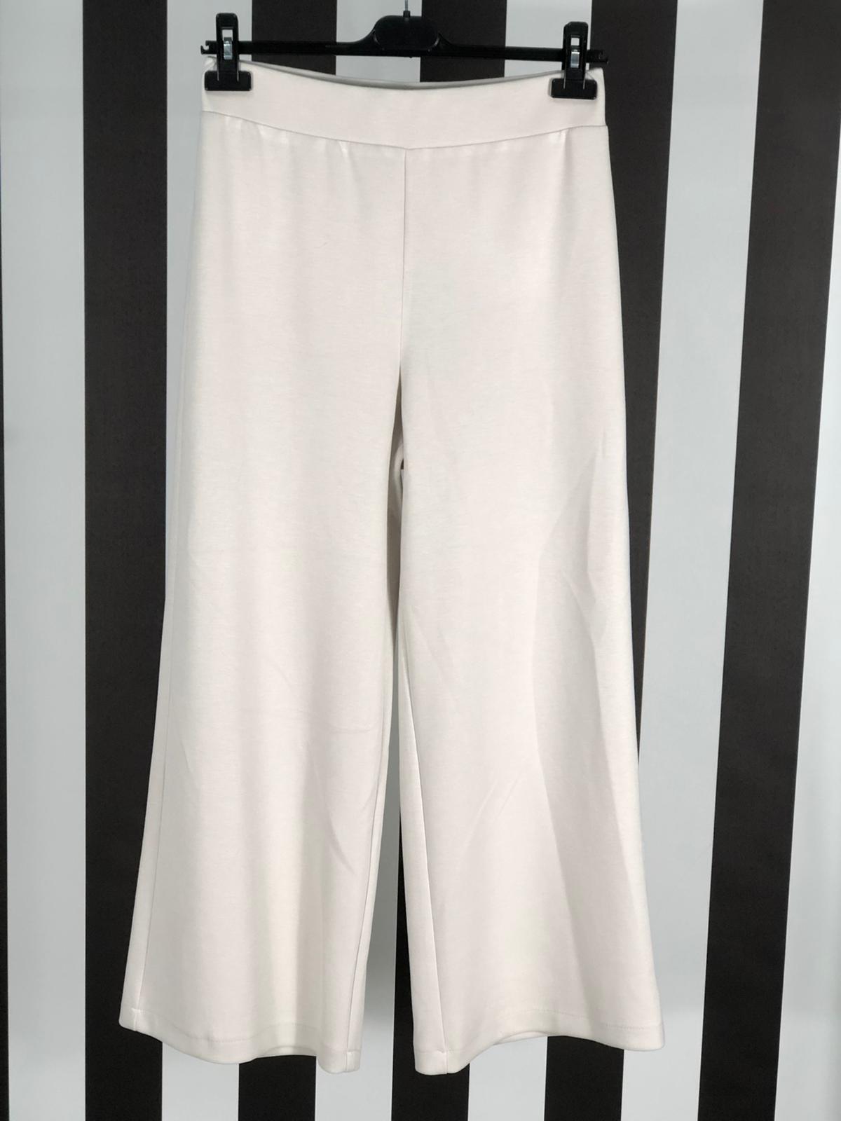 Geniş Paça Kısa Oysho Pantolon 5533 - BEJ