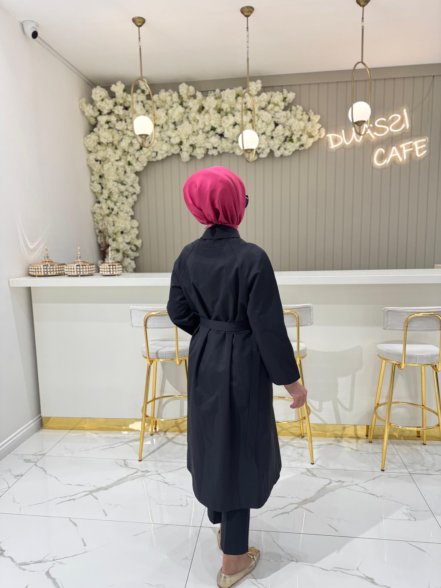 Ghisa 2687 Trençkot  - Siyah