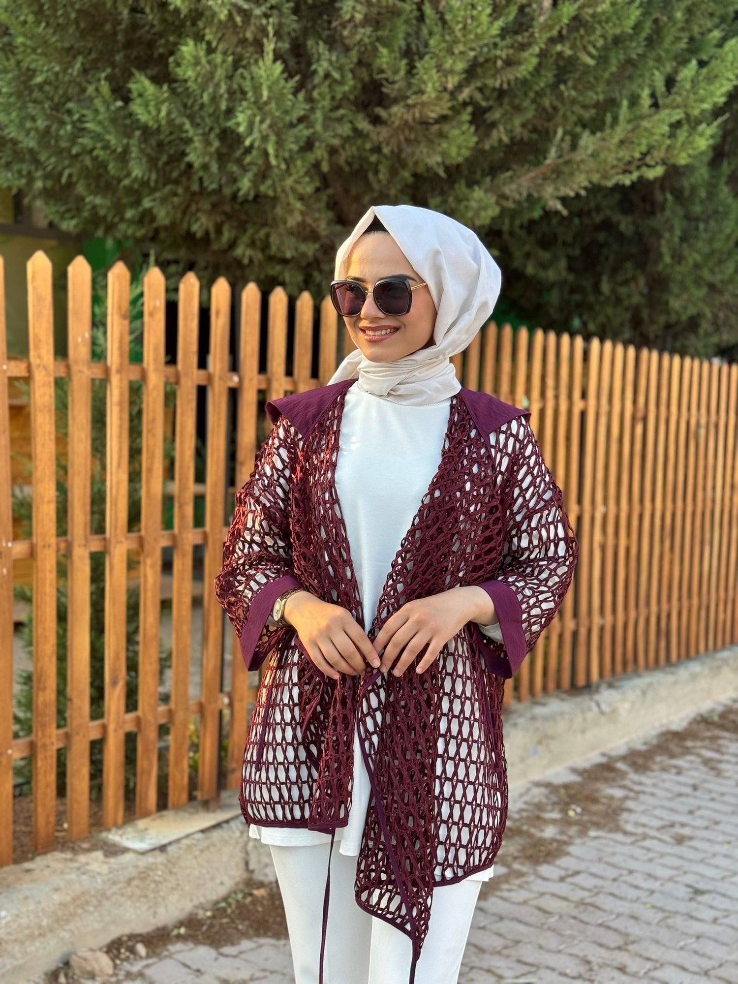 Ghisa 3148 Ceket  - BORDO