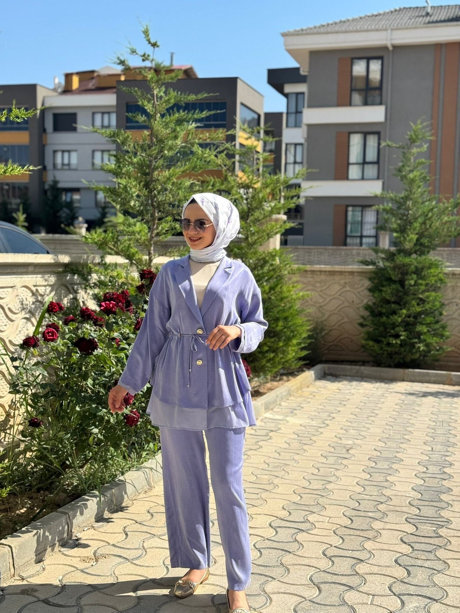 Ghisa 3182 Takım  - lila
