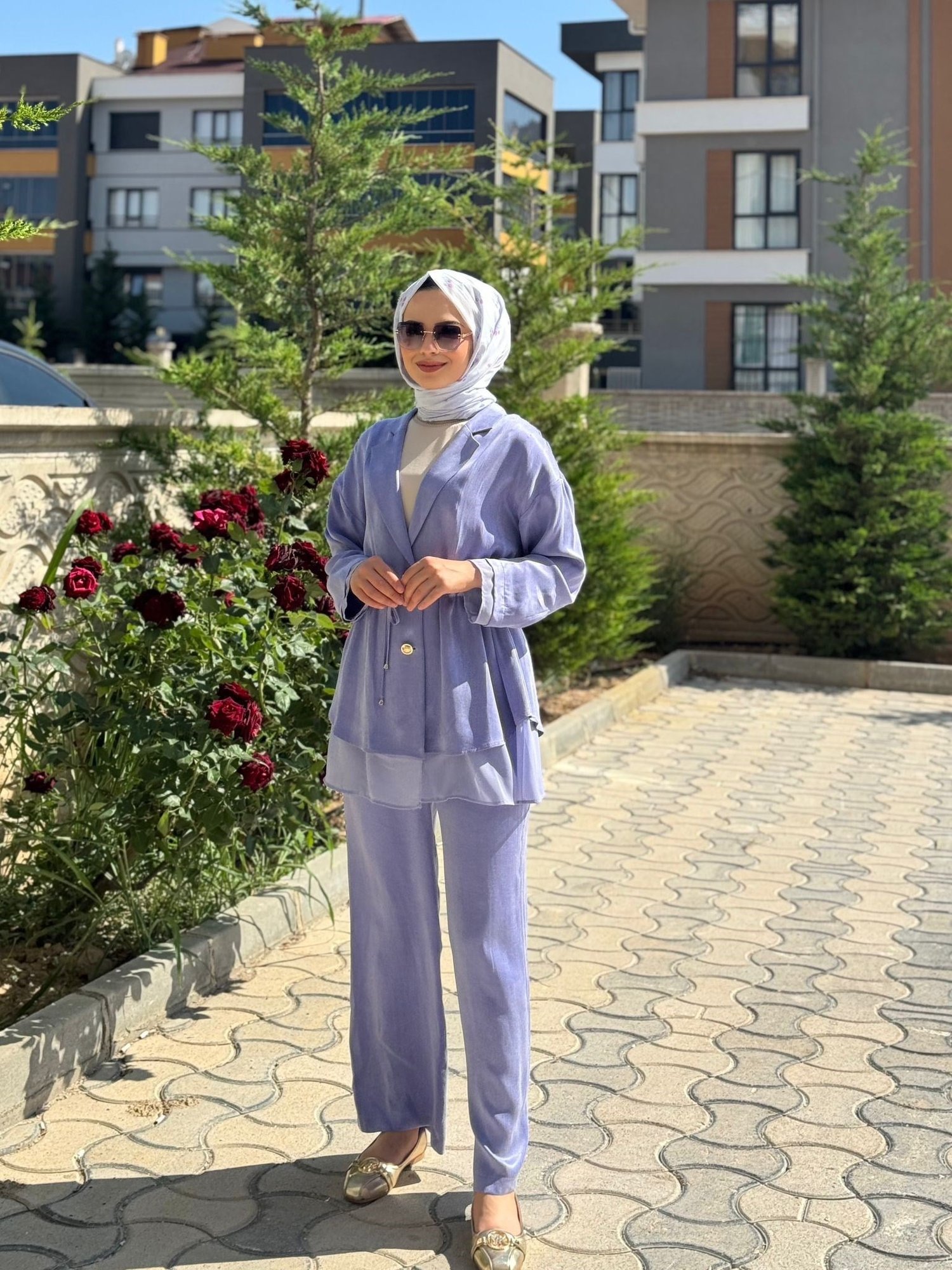 Ghisa 3182 Takım  - lila